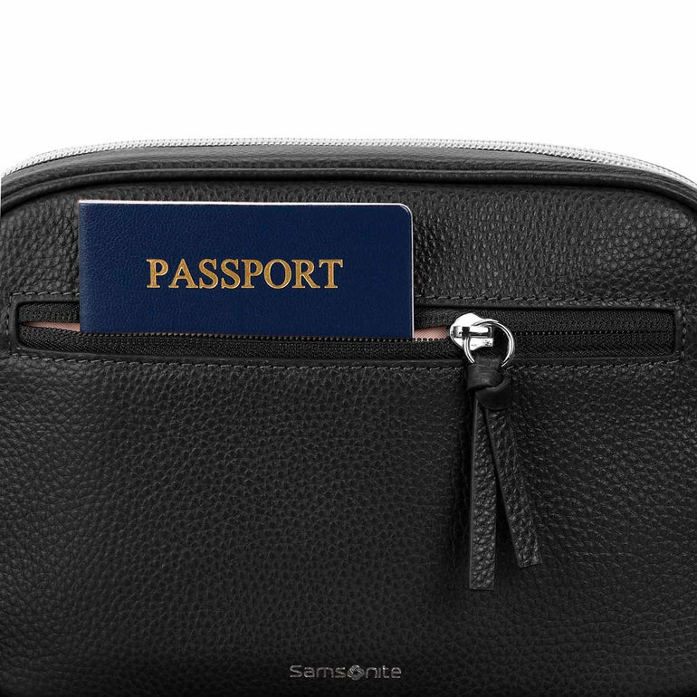 Samsonite Cross-Body Bag Samsonite Mobile Solution 2 Leather RFID Crossbody