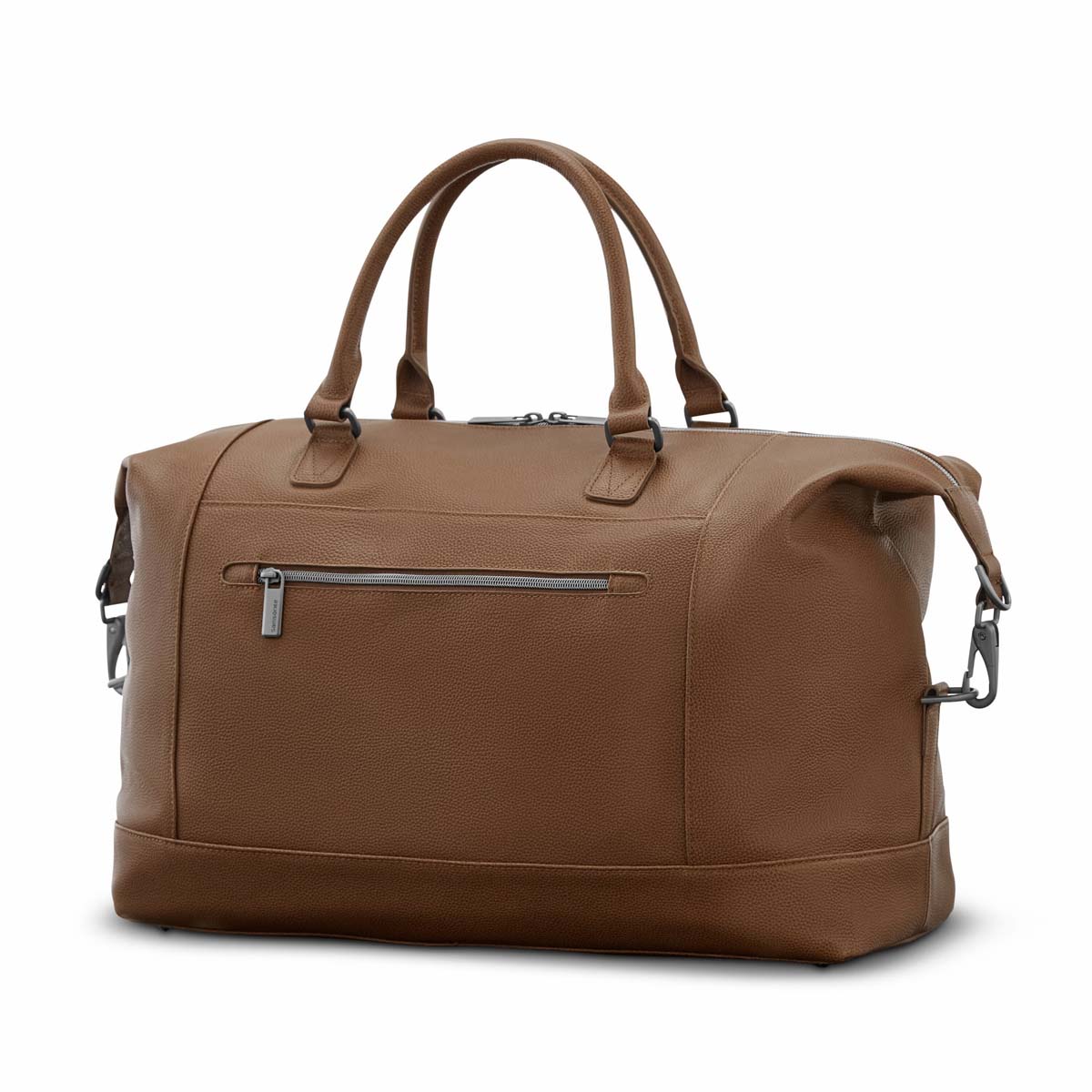 Samsonite Duffles Cognac Samsonite Classic Leather Weekender