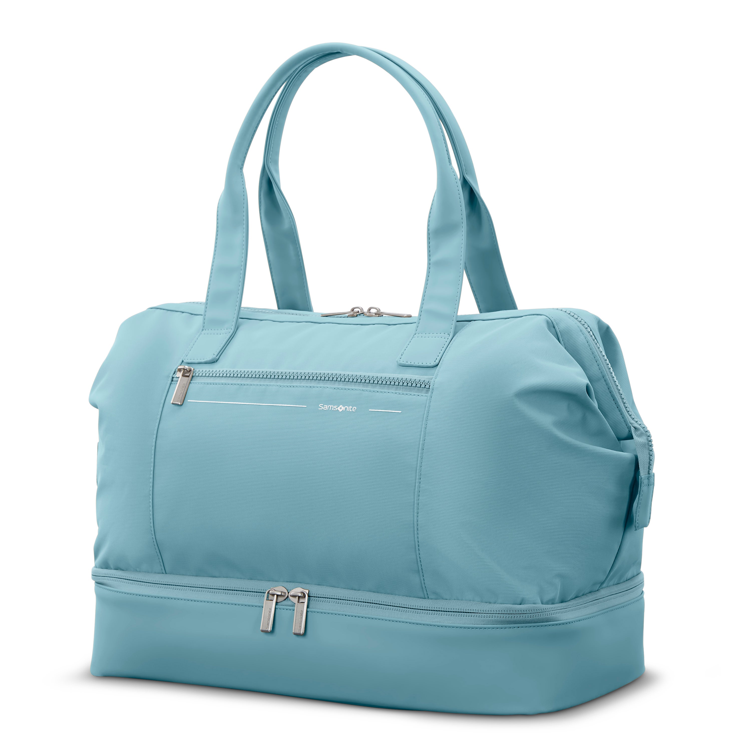 Samsonite Duffles Limited Edition: Vintage Blue Samsonite Companion Bags Weekender 15.6