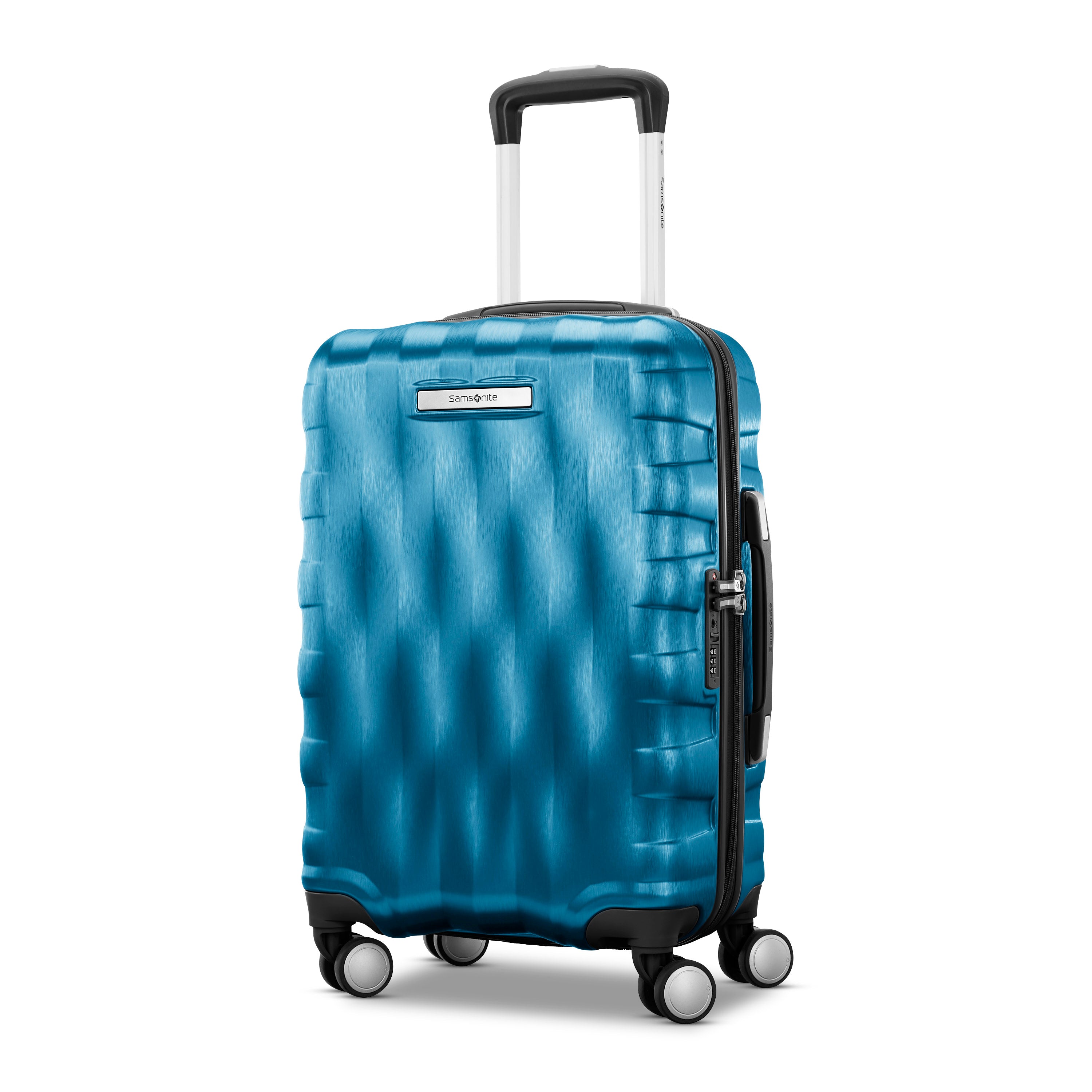 Samsonite Luggage Adriatic Blue Samsonite Ziplite 6 Spinner Carry-On Luggage