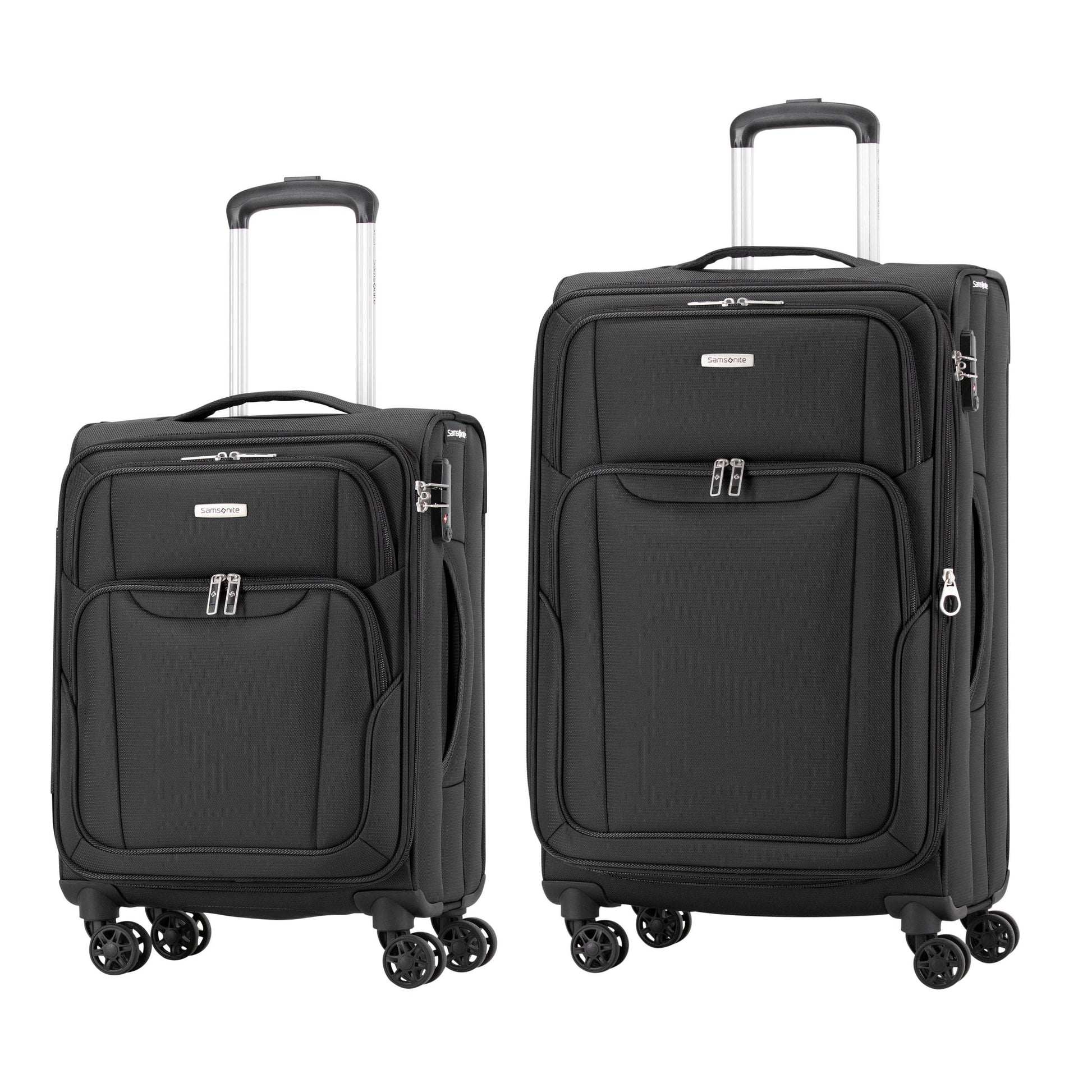 Samsonite Luggage Black Samsonite Infuse NXT 2-Piece Luggage Set (Carry-On & Medium)