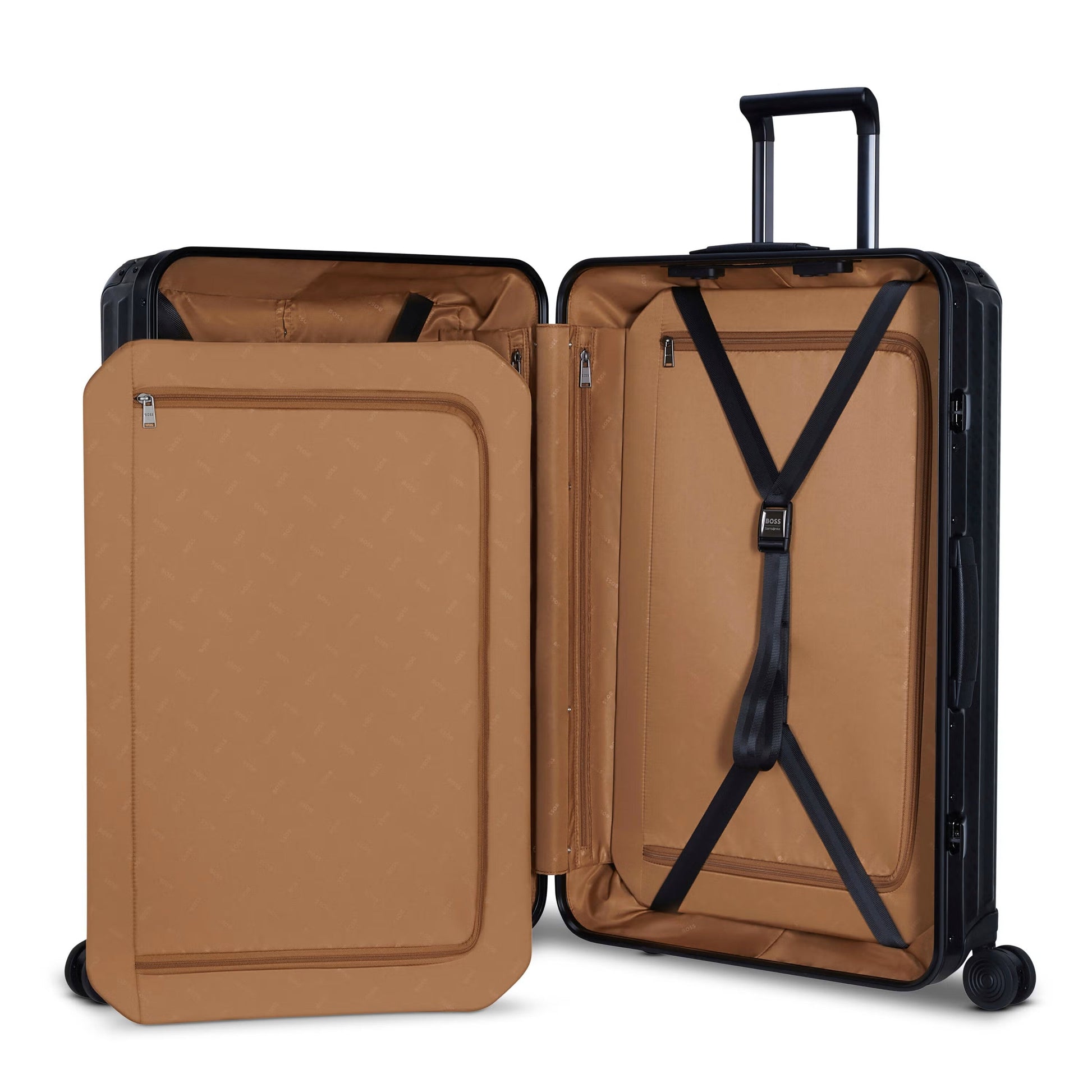Samsonite Luggage Black Samsonite Lite Box Alu Hugo Boss Spinner Large Luggage