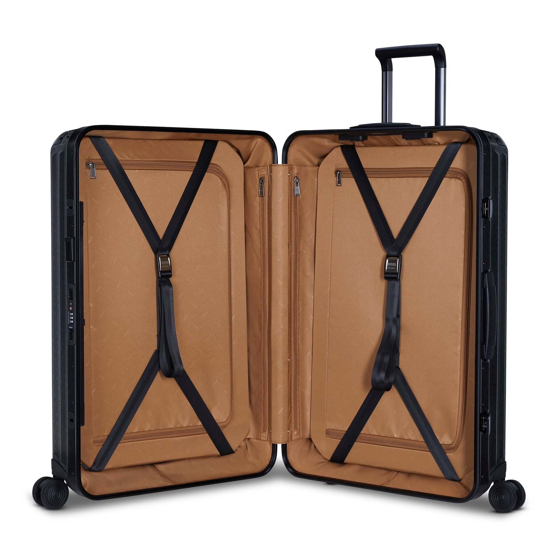 Samsonite Luggage Black Samsonite Lite Box Alu Hugo Boss Spinner Large Luggage