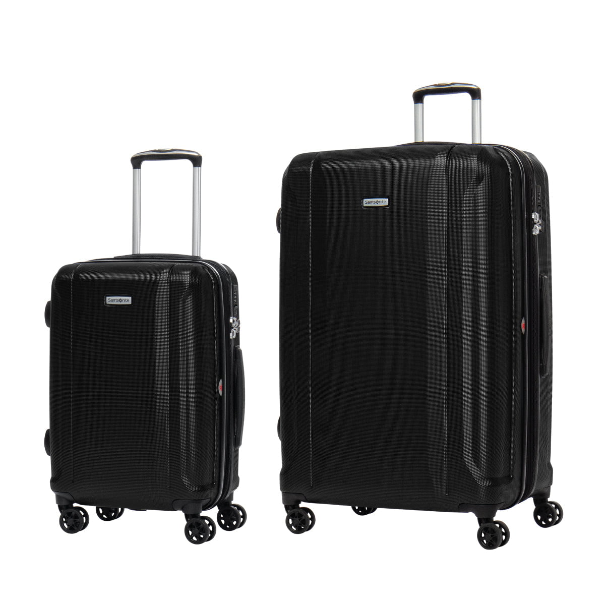 Samsonite Luggage Black Samsonite Omni 3.0 - 2 Piece Spinner Expandable Luggage Set (Carry-On & Large)