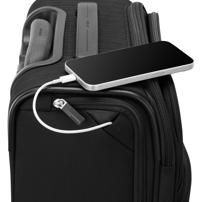 Samsonite Luggage Black Samsonite Silhouette 18 Softside Spinner Carry-On Luggage