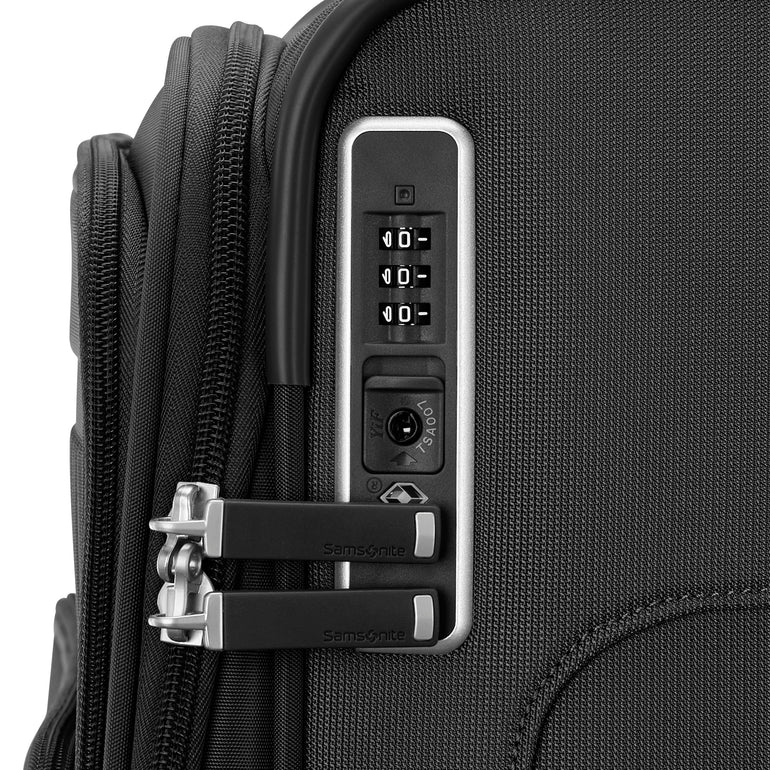 Samsonite Luggage Black Samsonite Silhouette 18 Softside Spinner Expandable Medium Luggage