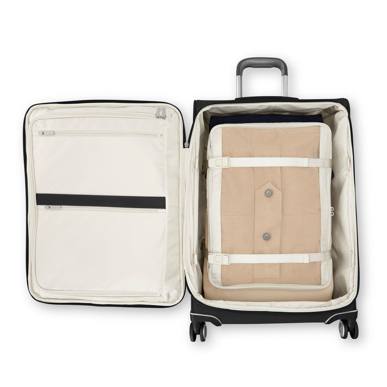 Samsonite Luggage Black Samsonite Silhouette 18 Softside Spinner Expandable Medium Luggage
