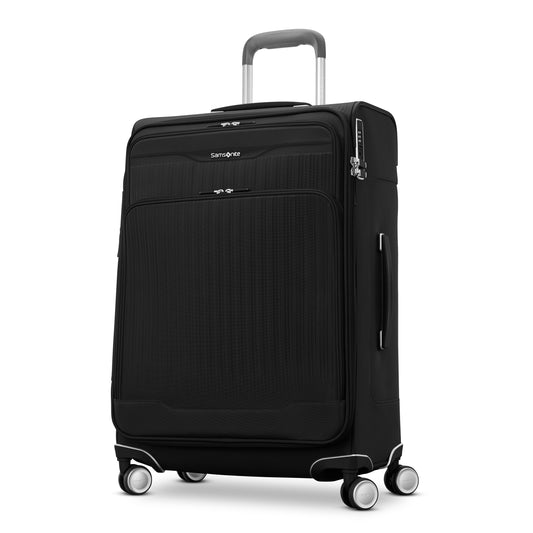 Samsonite Luggage Black Samsonite Silhouette 18 Softside Spinner Expandable Medium Luggage