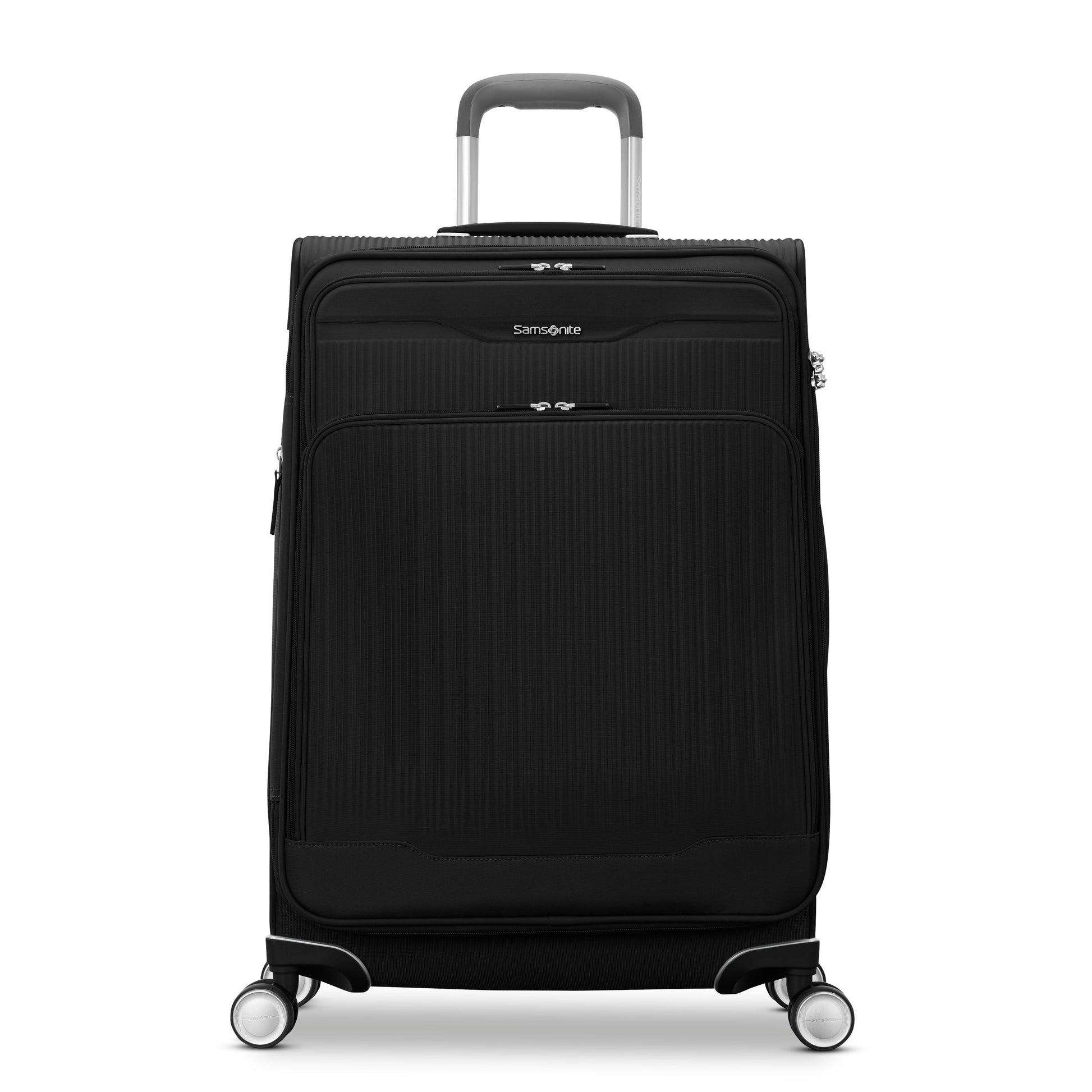 Samsonite Luggage Black Samsonite Silhouette 18 Softside Spinner Expandable Medium Luggage
