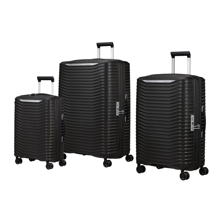 Samsonite Luggage Black Samsonite Upscape Spinner Expandable 3-Piece Luggage Set