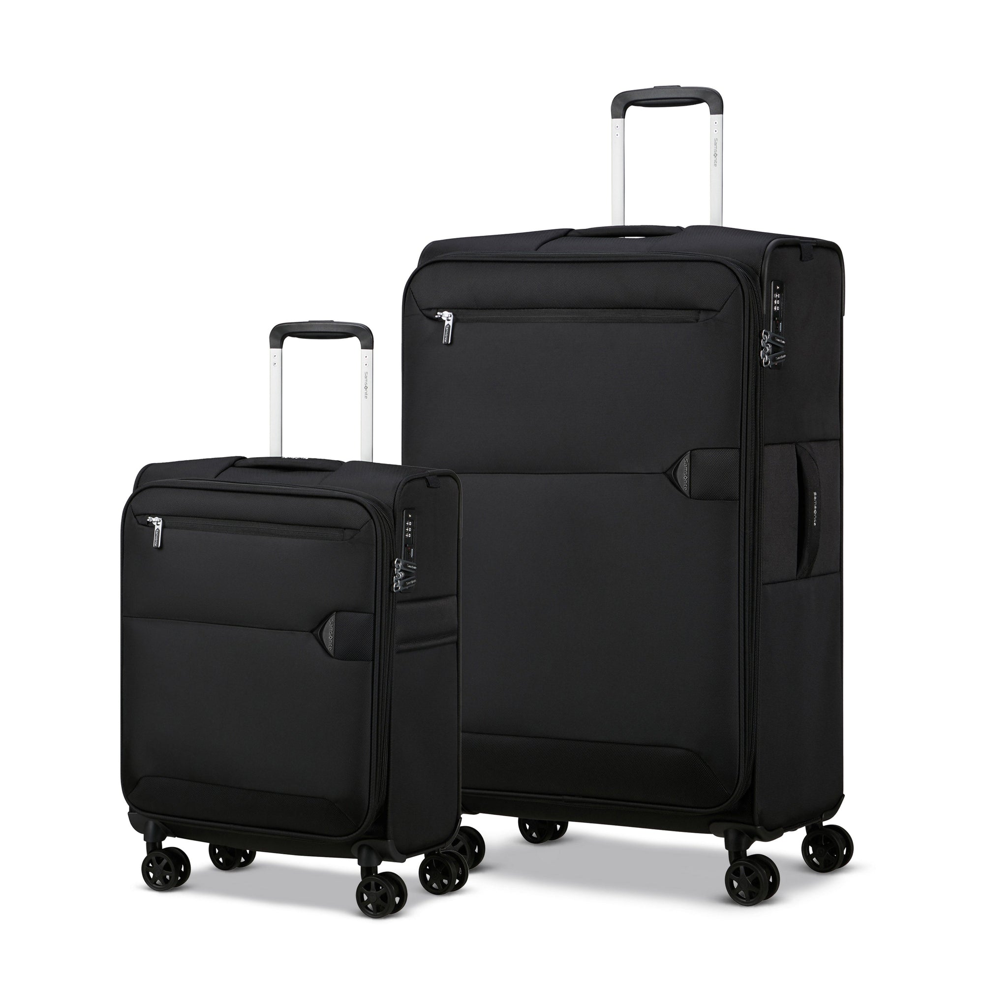 Samsonite Luggage Black Samsonite Urbify 2-Piece Expandable Spinner Luggage Set (CO/L)