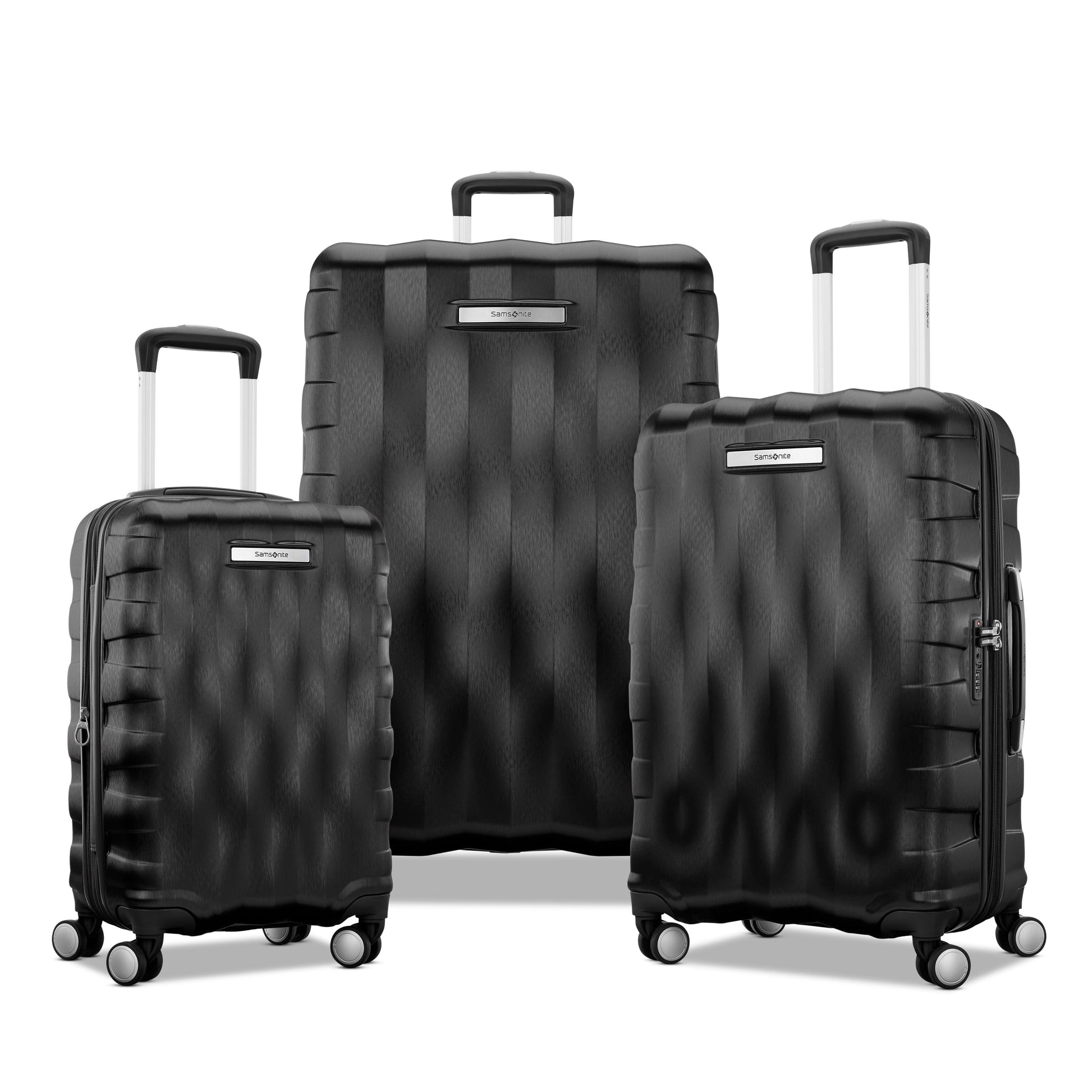 Samsonite Luggage Black Samsonite Ziplite 6 Spinner 3-Piece Nested Luggage Set