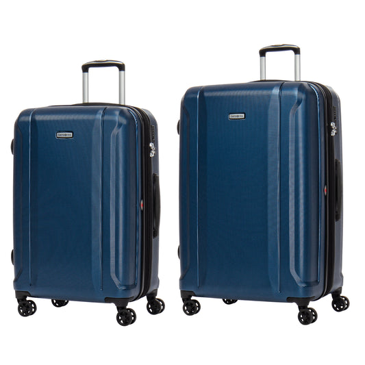 Samsonite Luggage Blue Samsonite Omni 3.0 - 2 Piece Expandable Spinner Luggage Set (Medium & Large)