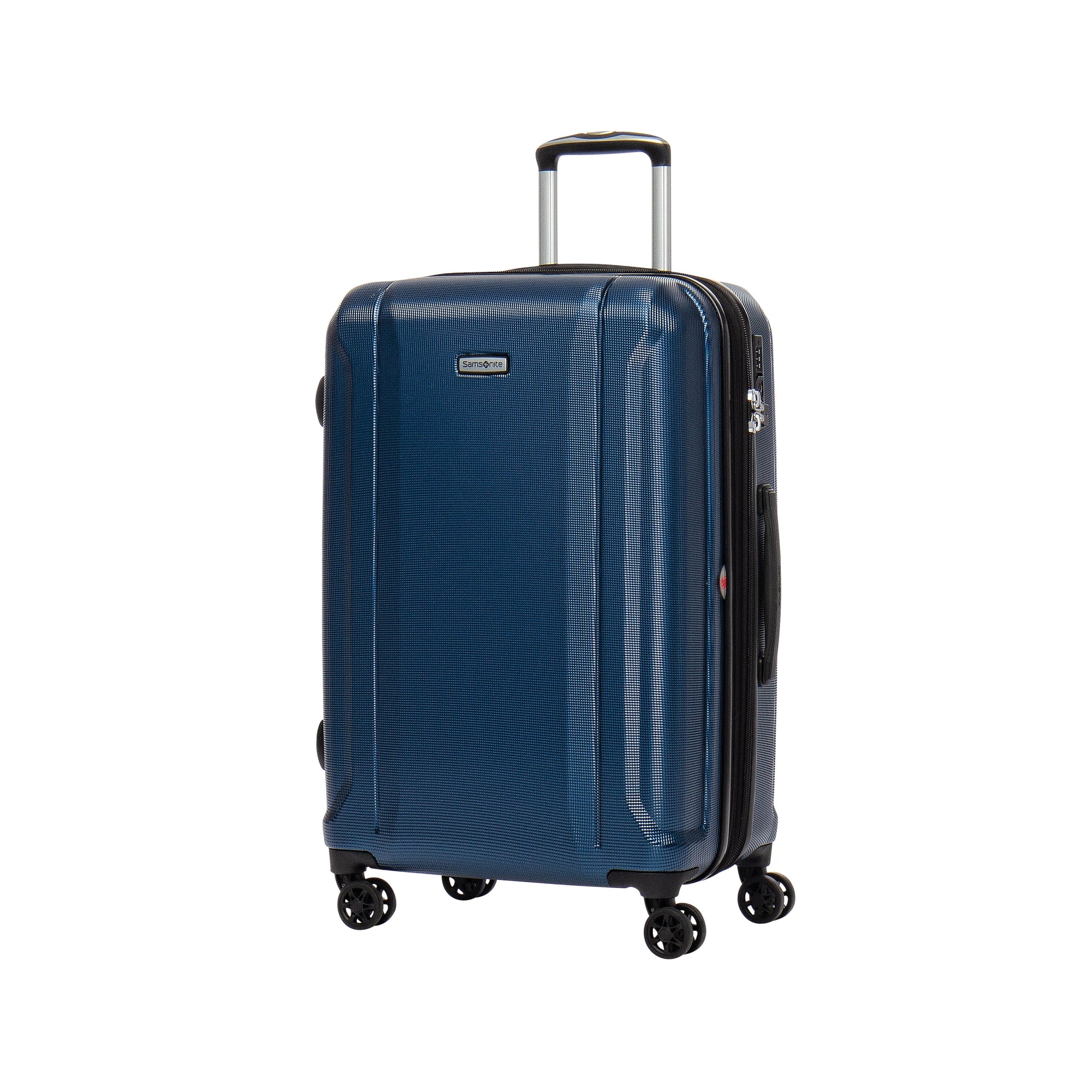 Samsonite Luggage Blue Samsonite Omni 3.0 Medium Spinner Expandable Luggage