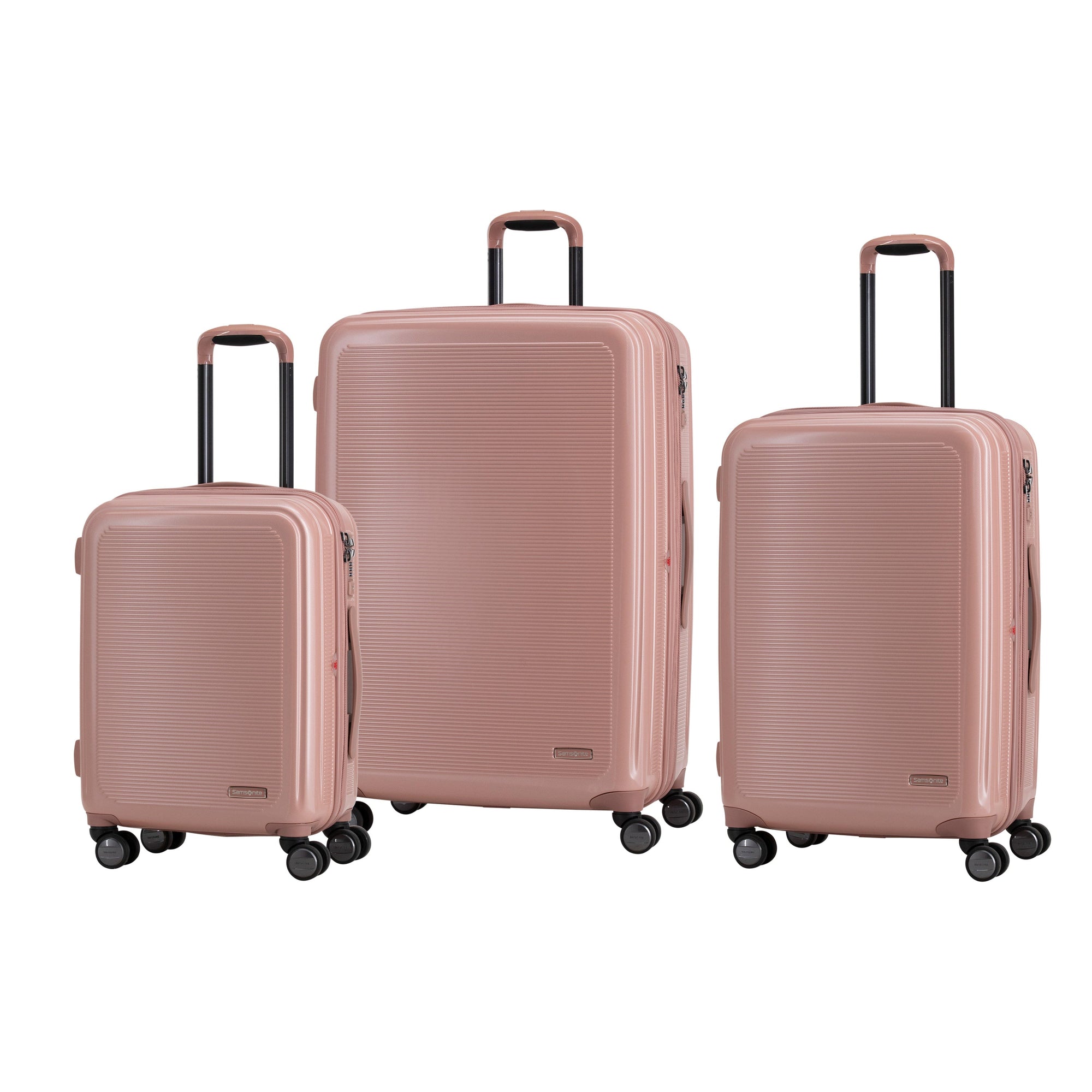 Samsonite Luggage Blush Samsonite Kenya 3-Piece Nested Spinner Luggage Set