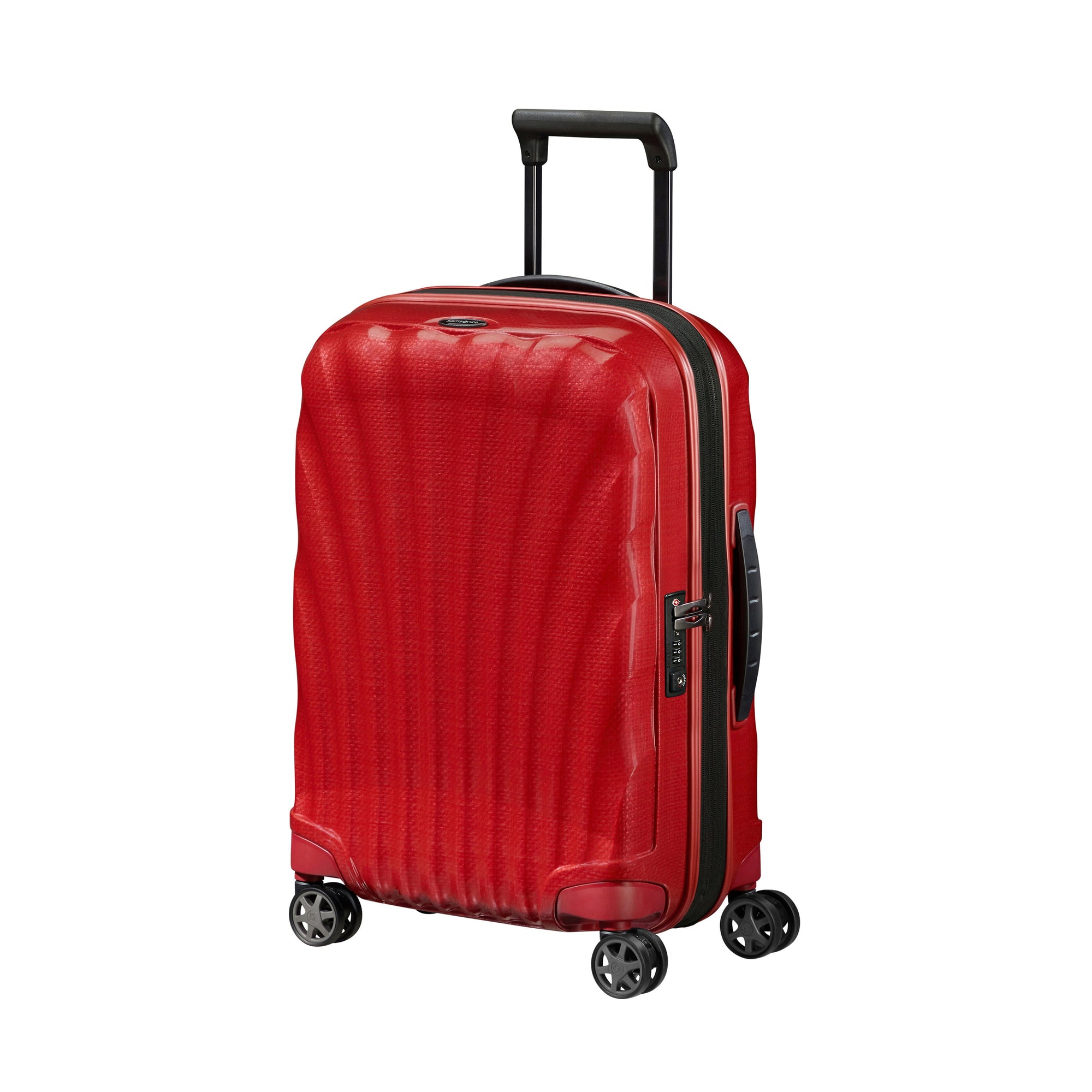 Samsonite Luggage Chili Red Samsonite C-Lite Expandable Spinner Carry-On Luggage