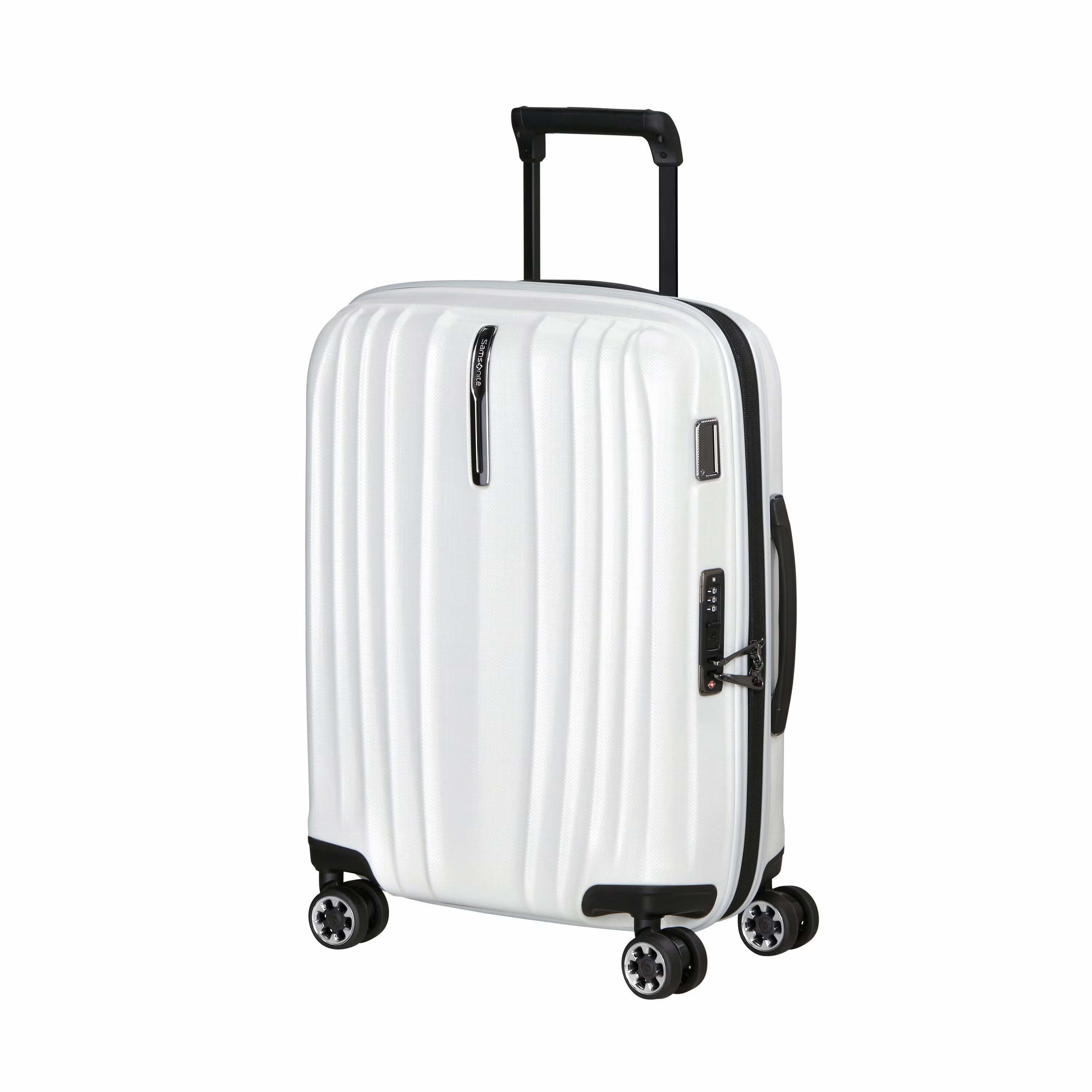 Samsonite Luggage Cotton White Samsonite Nexis Spinner Carry-On Luggage