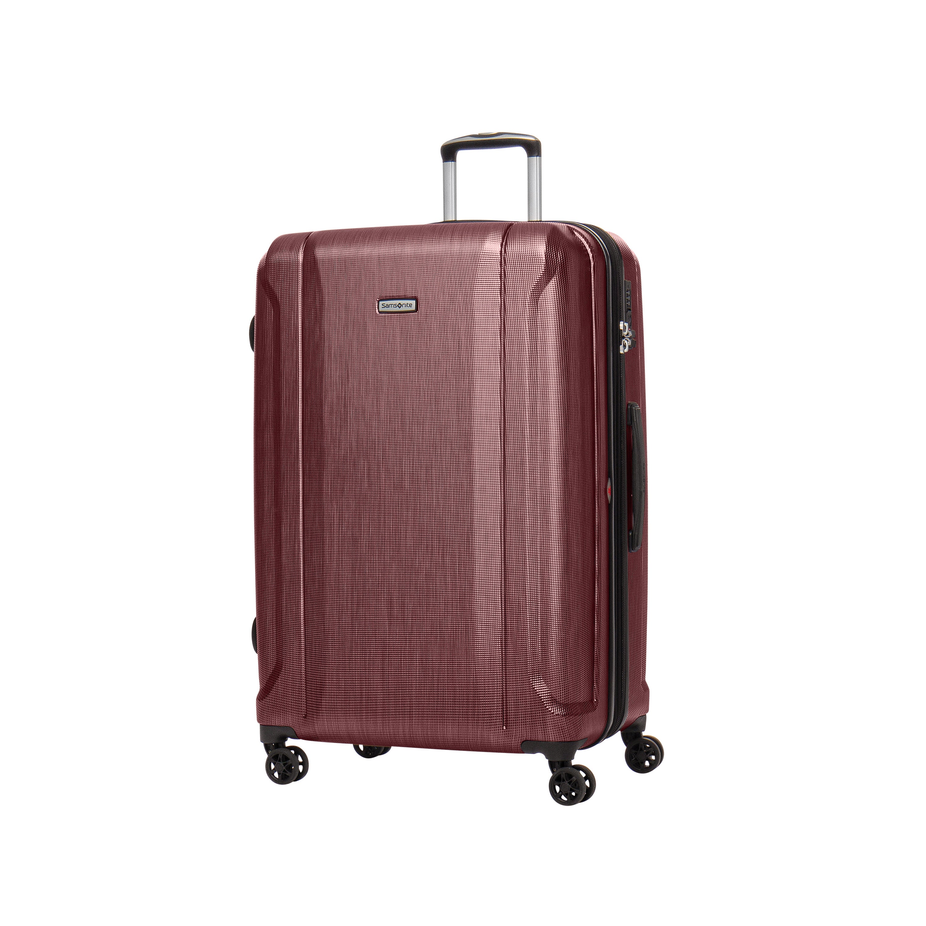 Samsonite Luggage Dark Red Samsonite Omni 3.0 Large Spinner Expandable Luggage