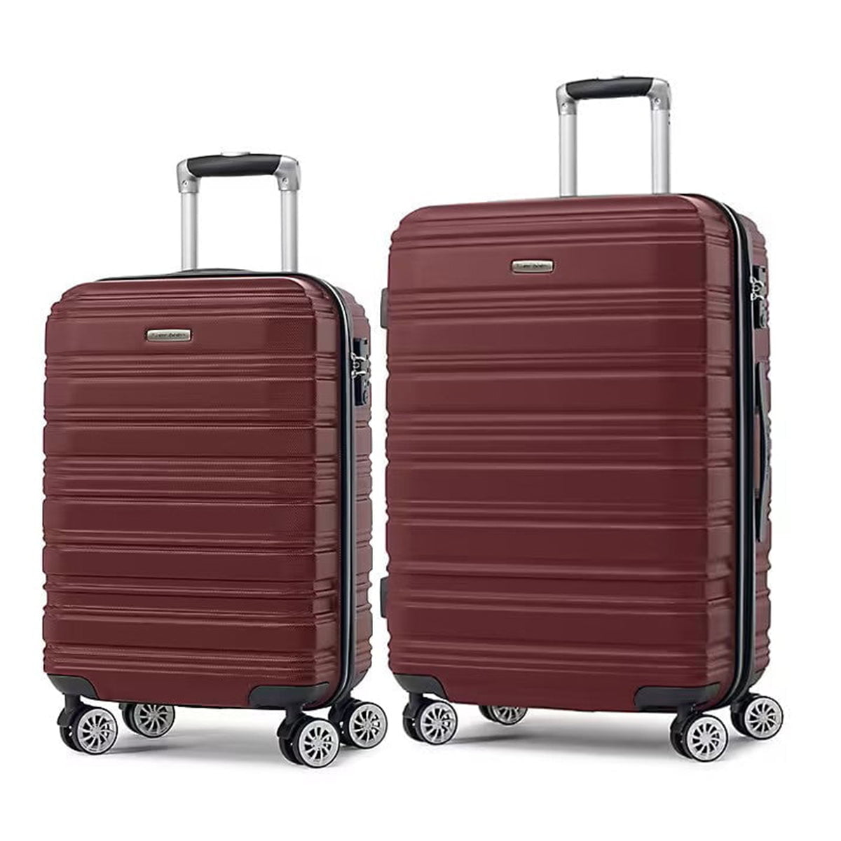 Samsonite Luggage Dark Red Samsonite Rhapsody 360 Spinner 2-Piece Luggage Set (Carry-On & Medium)