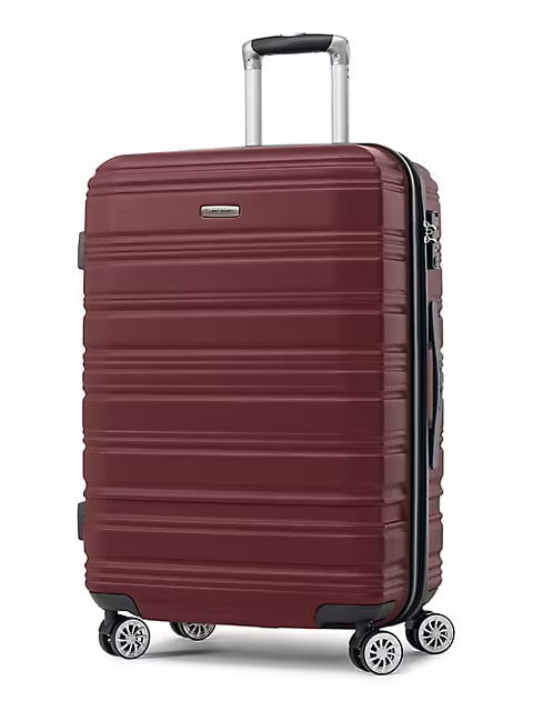 Samsonite Luggage Dark Red Samsonite Rhapsody 360 Spinner Expandable Medium Luggage