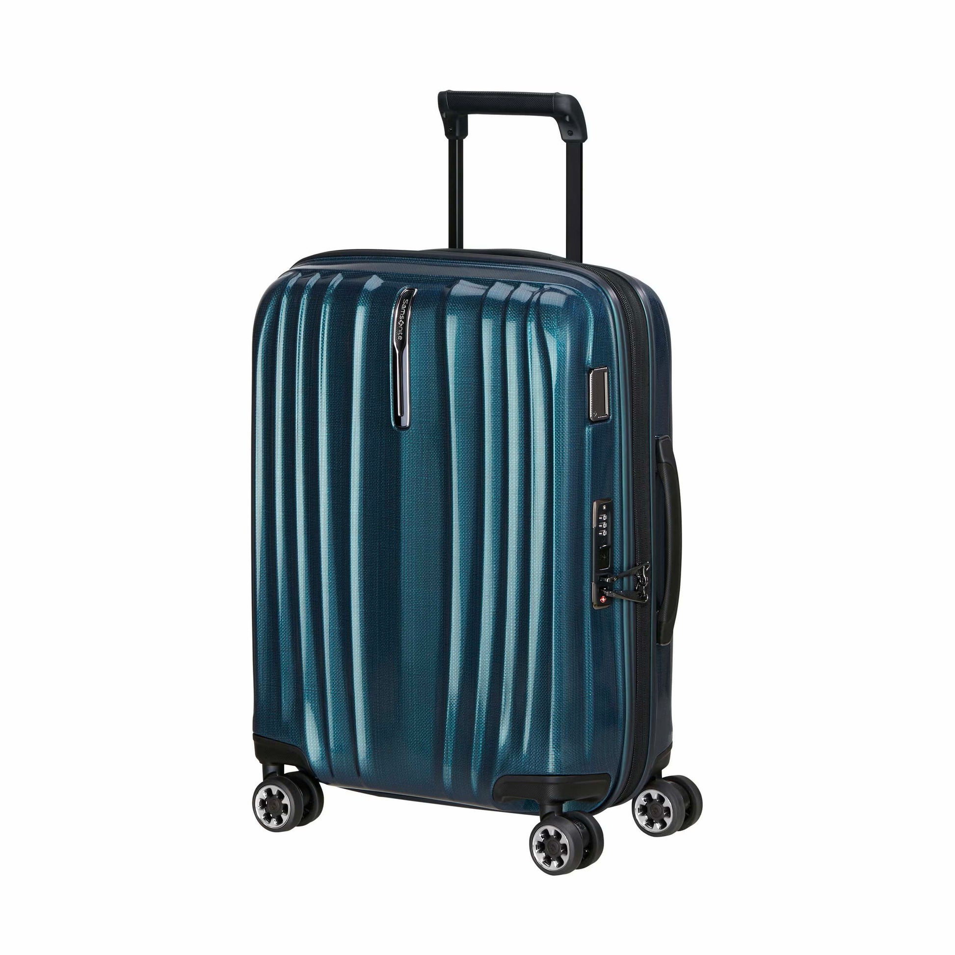 Samsonite Luggage Deep Petrol Samsonite Nexis Spinner Carry-On Luggage