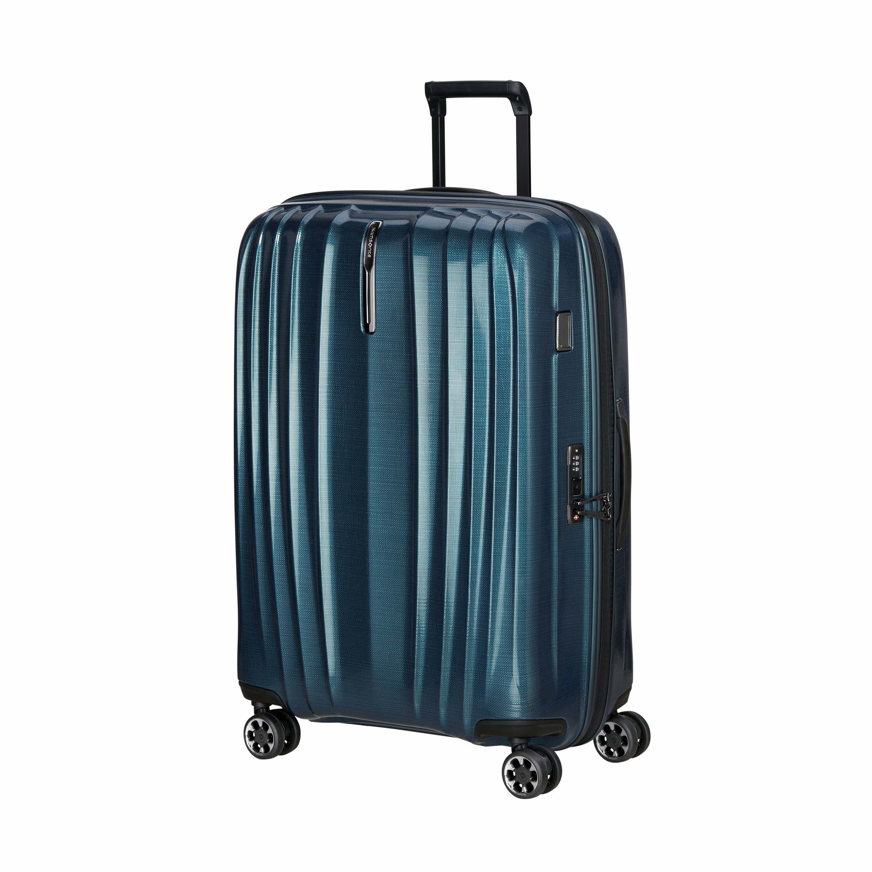 Samsonite Luggage Deep Petrol Samsonite Nexis Spinner Large Luggage (28)