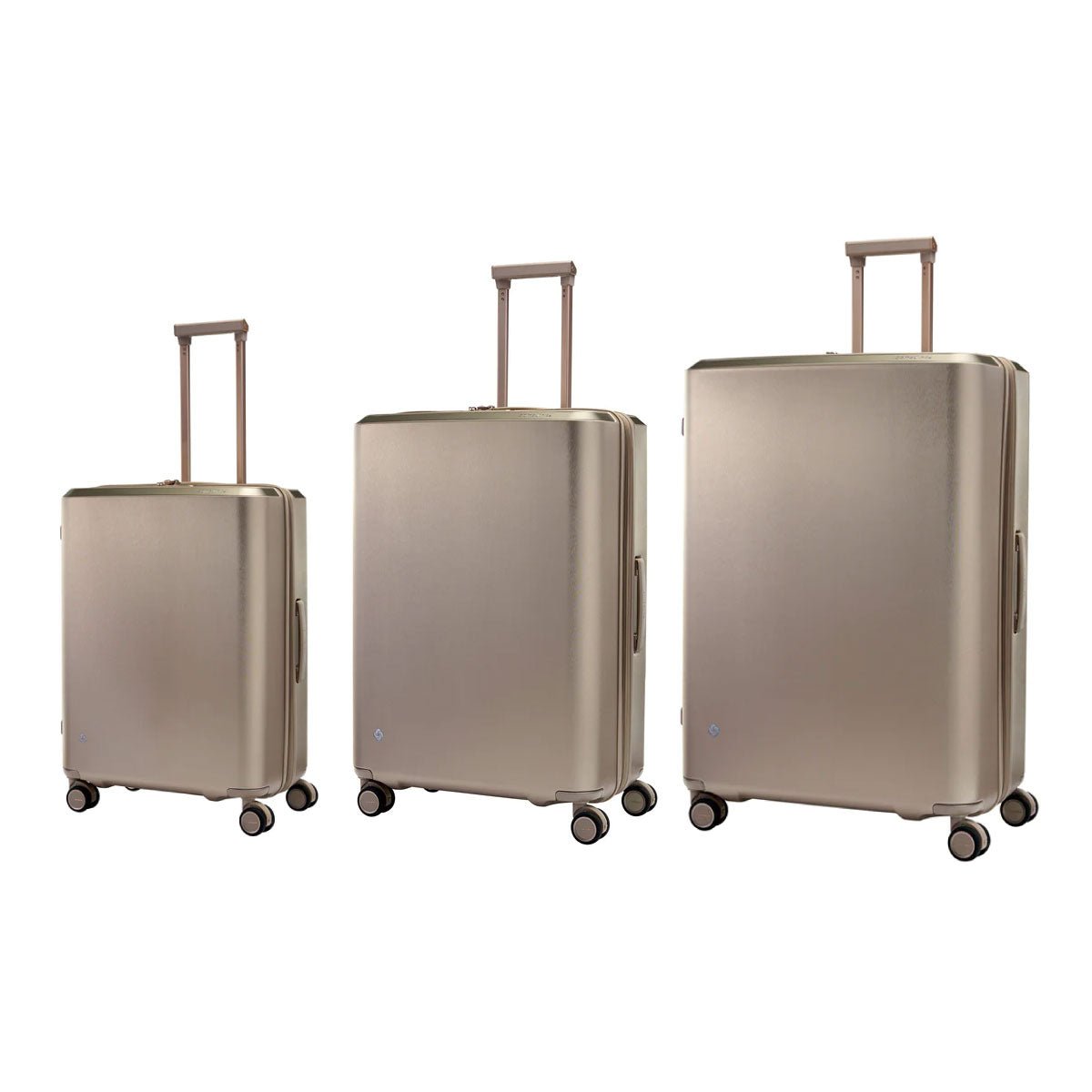 Samsonite Luggage Ivory Gold Samsonite Evoa Z 3-Piece Expandable Spinner Luggage Set