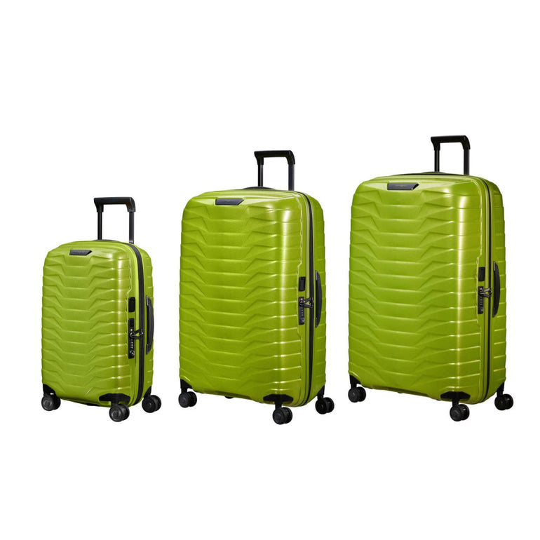 Samsonite Luggage Lime Samsonite Proxis Spinner 3-Piece Luggage Set