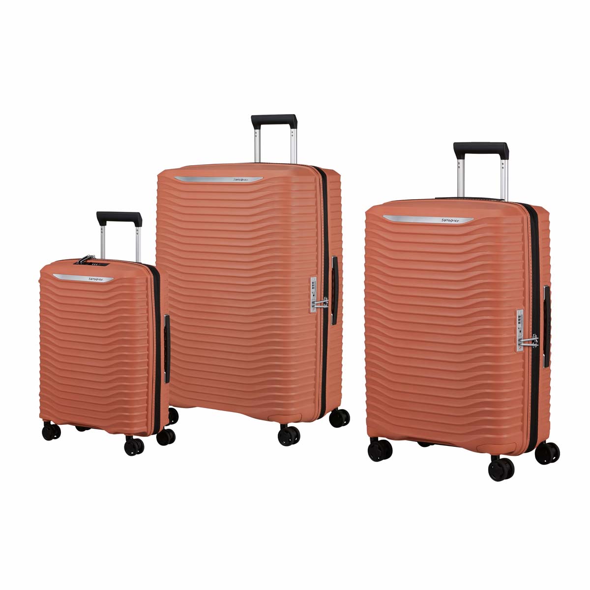 Samsonite Luggage Limited Edition: Clay Samsonite Upscape Spinner Expandable 3-Piece Luggage Set