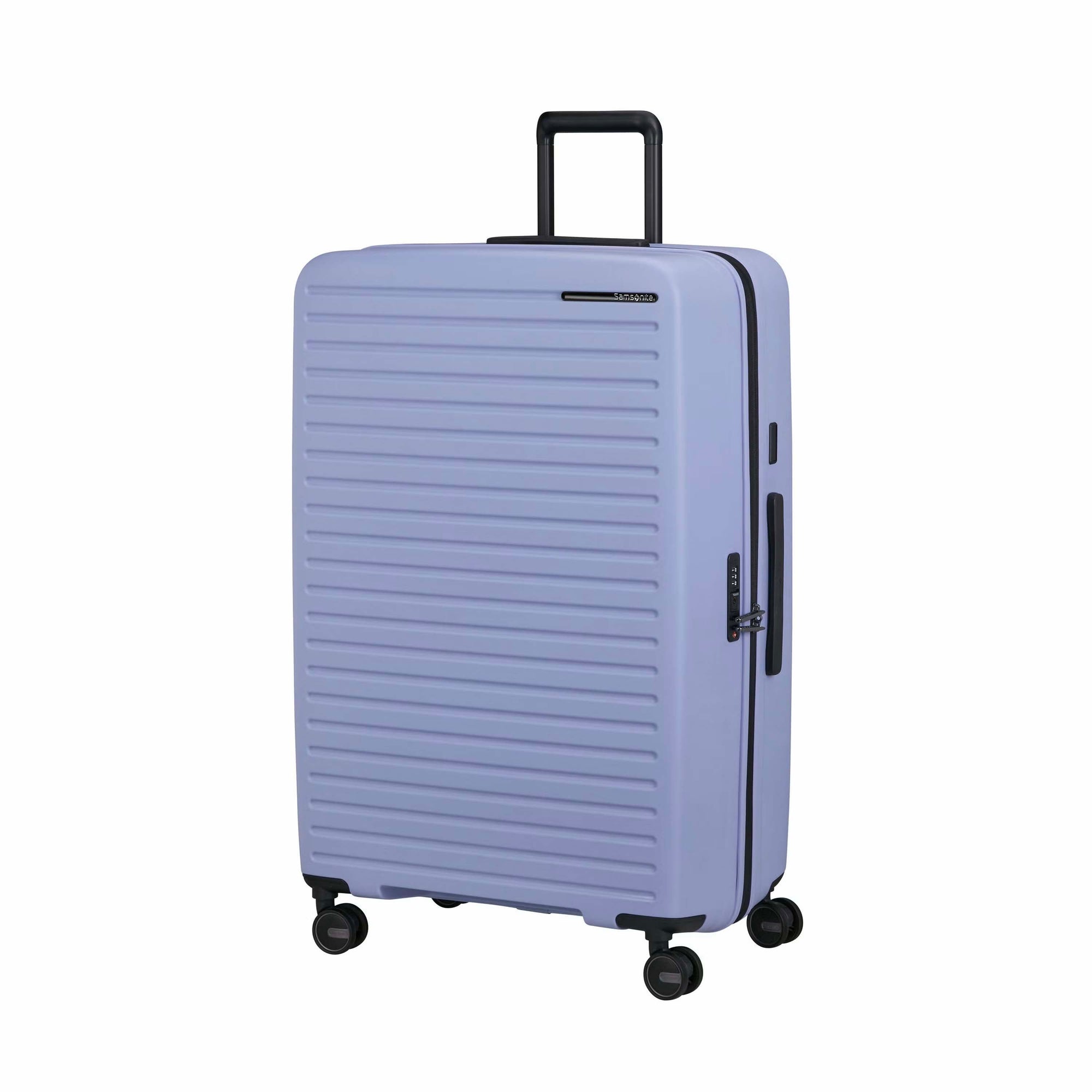Samsonite Luggage Limited Edition: Lavender Samsonite Restackd Spinner Large Expandable Luggage