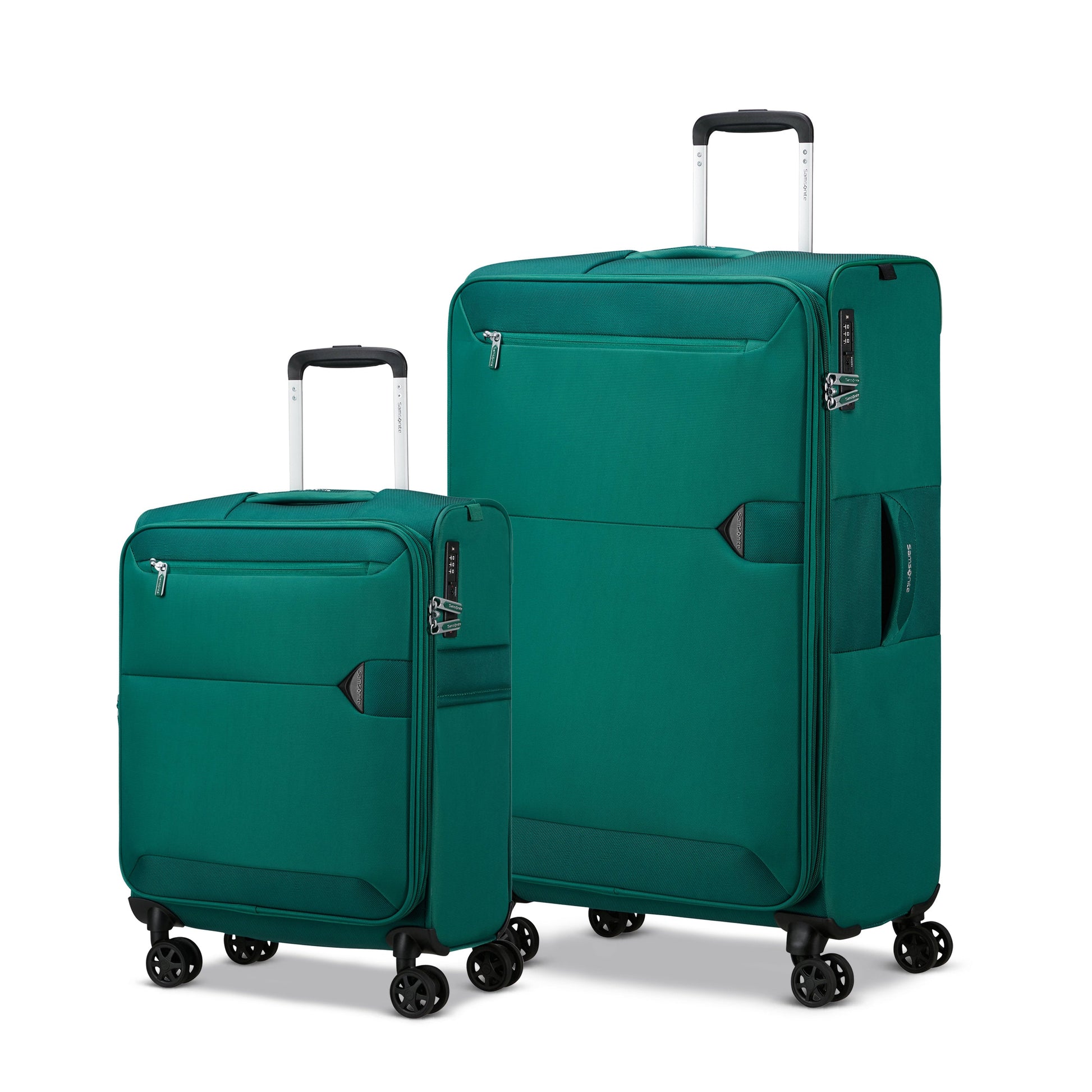 Samsonite Luggage Limited Edition: Pine Green Samsonite Urbify 2-Piece Expandable Spinner Luggage Set (CO/L)