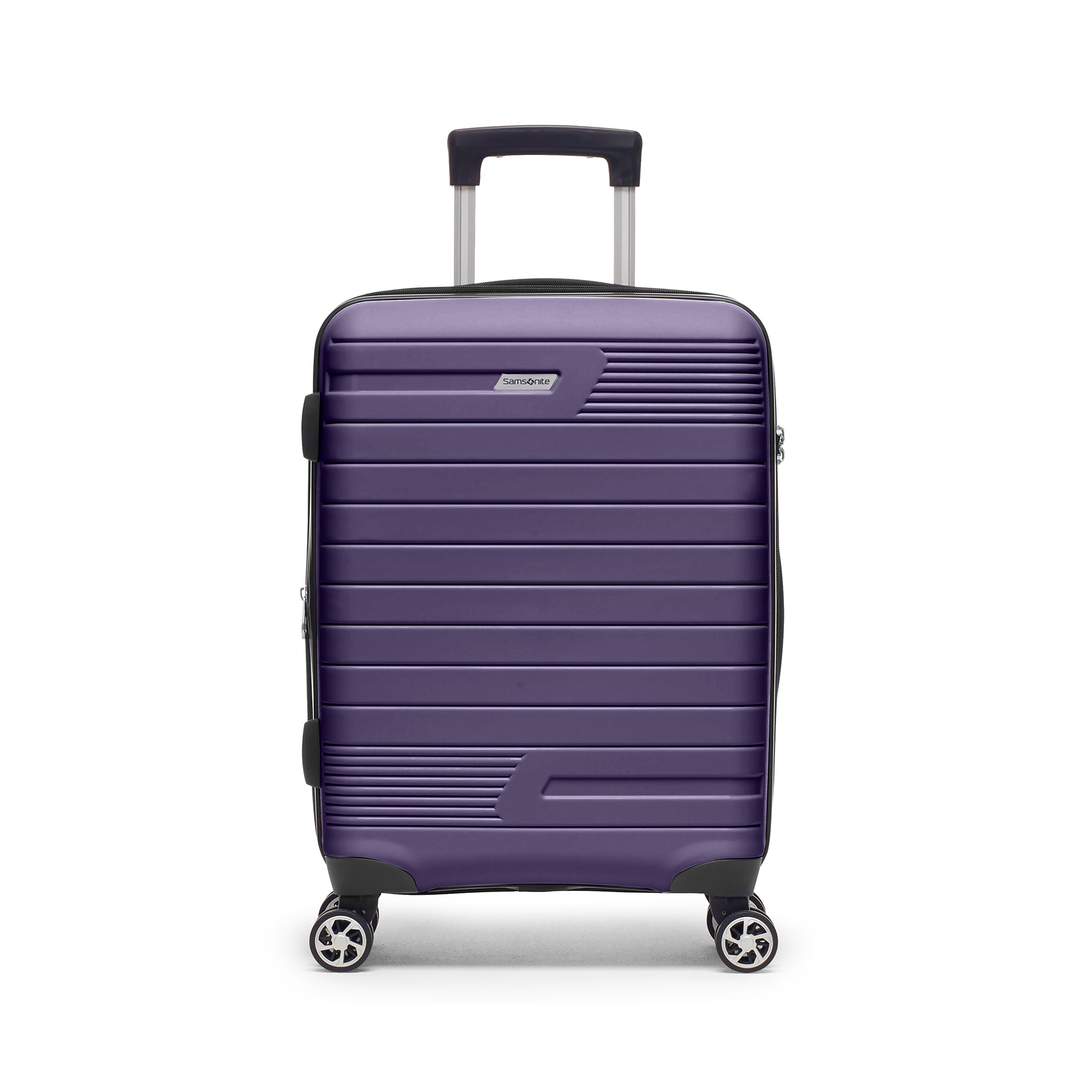 Samsonite Luggage Limited Edition: Purple Samsonite Sirocco Collection Spinner Carry-On Expandable Luggage