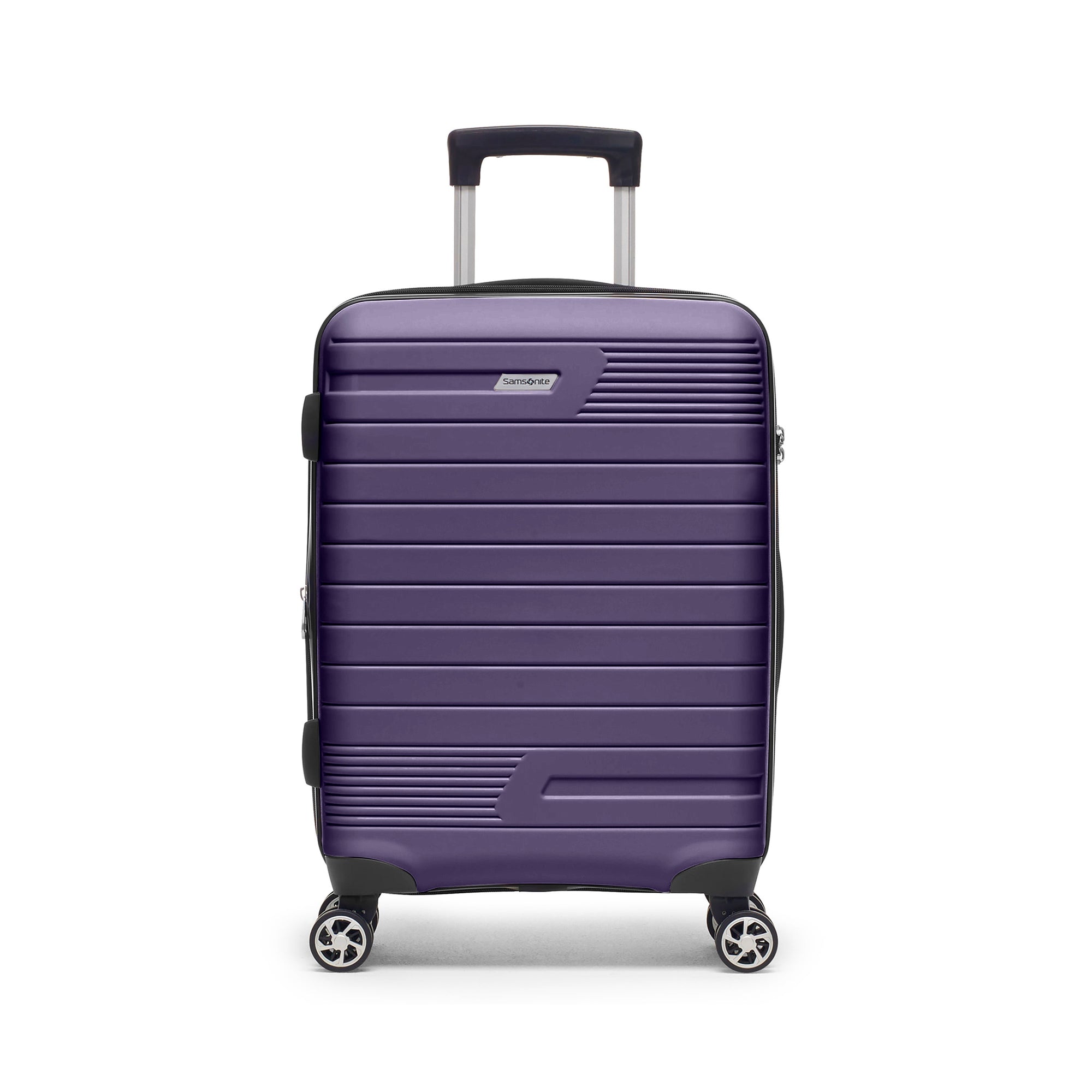 Samsonite Luggage Limited Edition: Purple Samsonite Sirocco Collection Spinner Carry-On Expandable Luggage