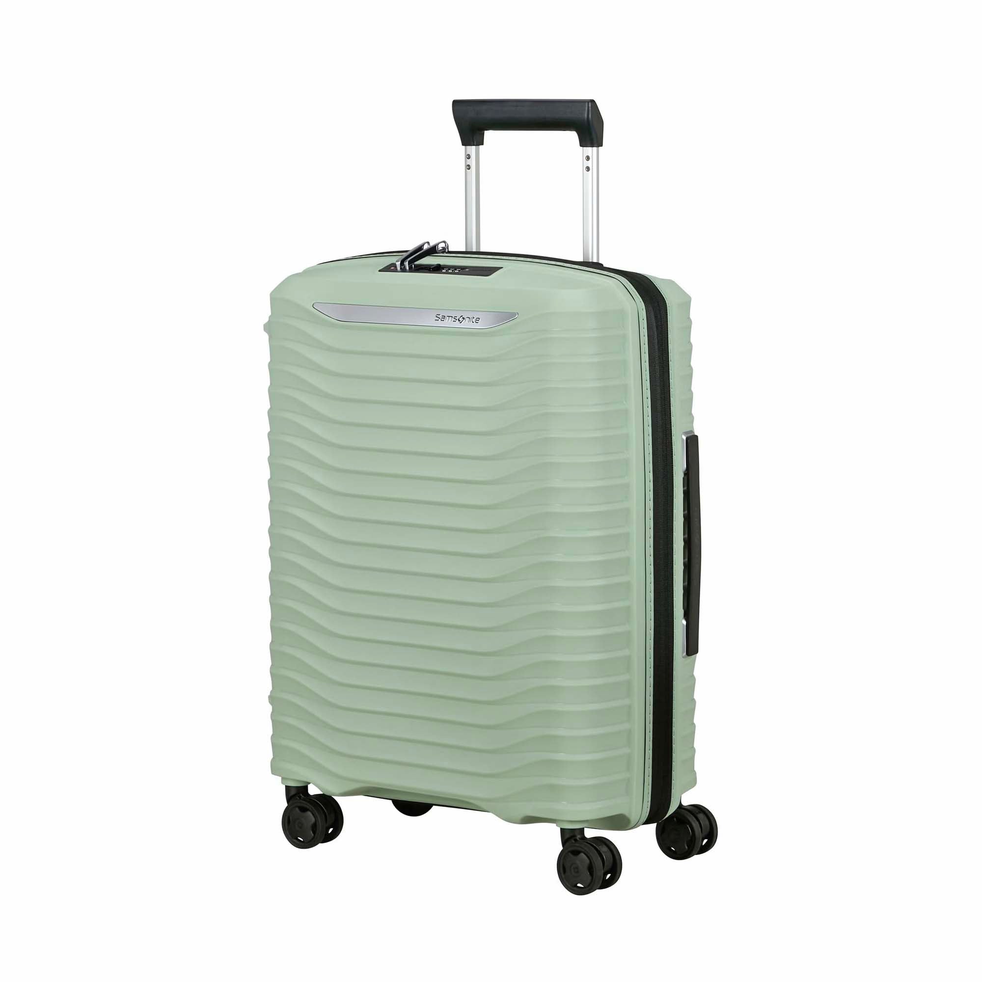 Samsonite Luggage Limited Edition: Soft Sage Samsonite Upscape Spinner Expandable Carry-On Luggage