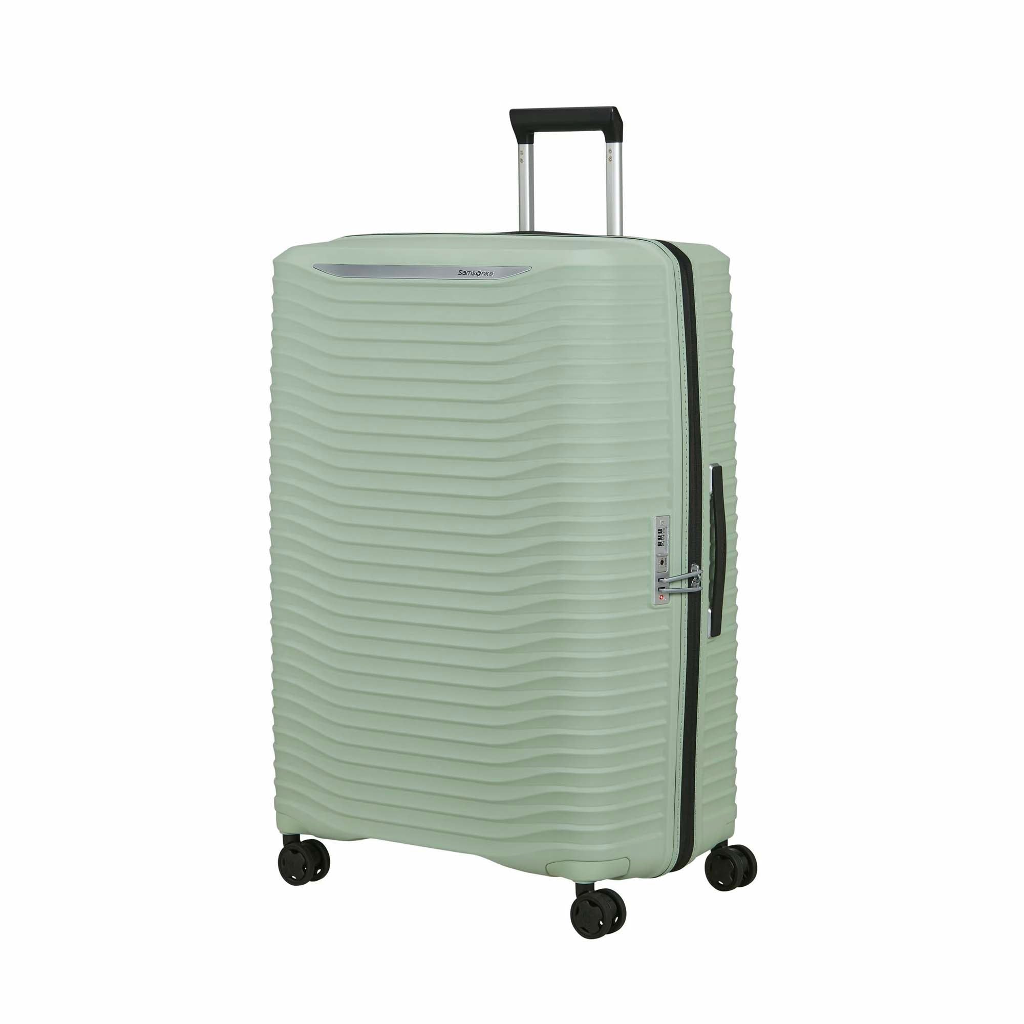 Samsonite Luggage Limited Edition: Soft Sage Samsonite Upscape Spinner Expandable Large Luggage