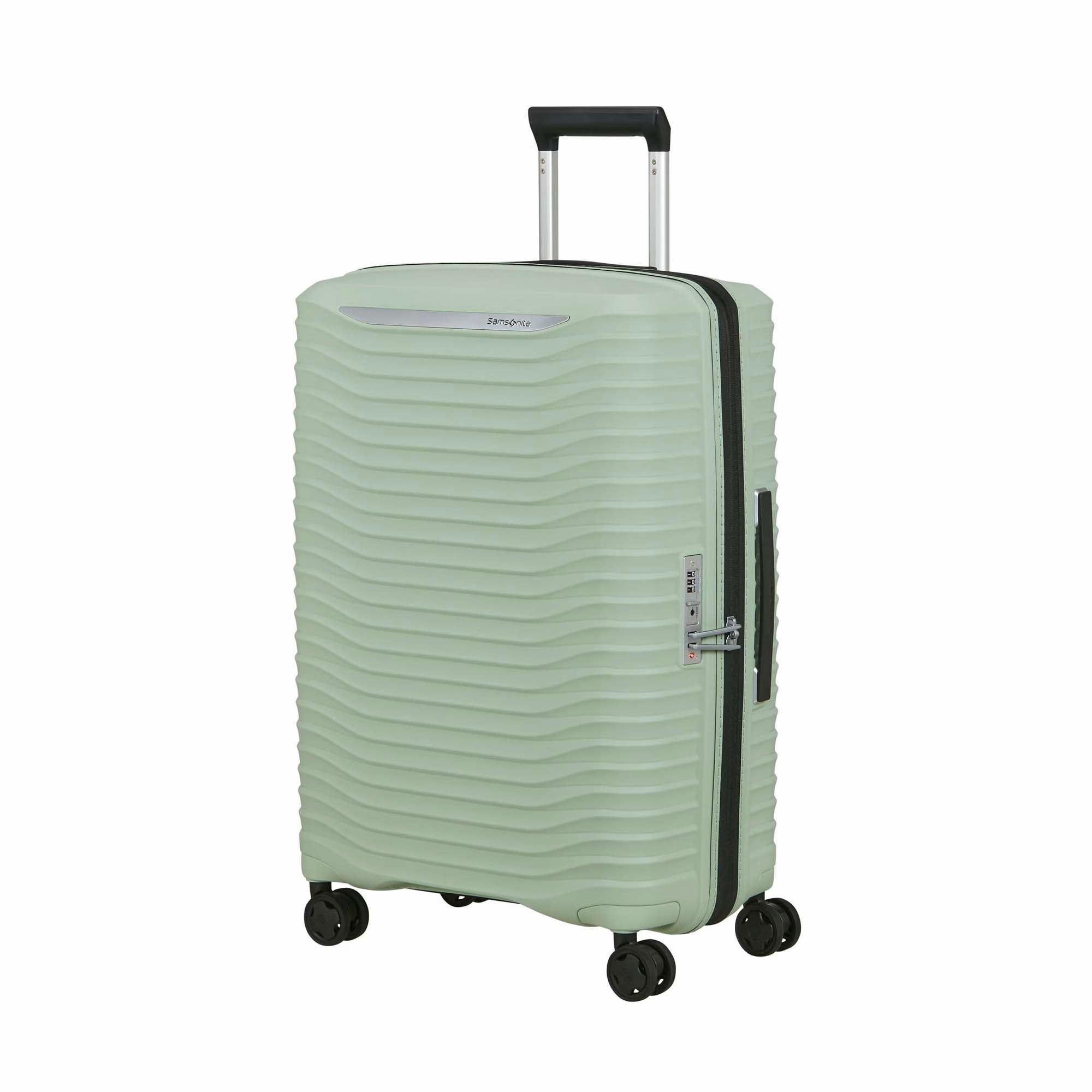 Samsonite Luggage Limited Edition: Soft Sage Samsonite Upscape Spinner Expandable Medium Luggage