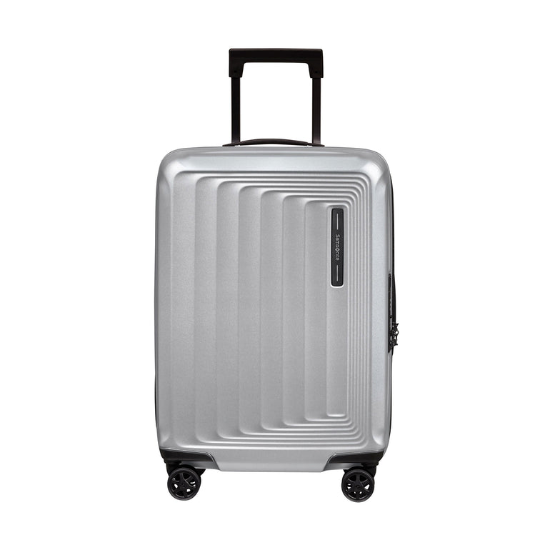Samsonite Luggage Matte Silver Samsonite Nuon Expandable Carry On Luggage