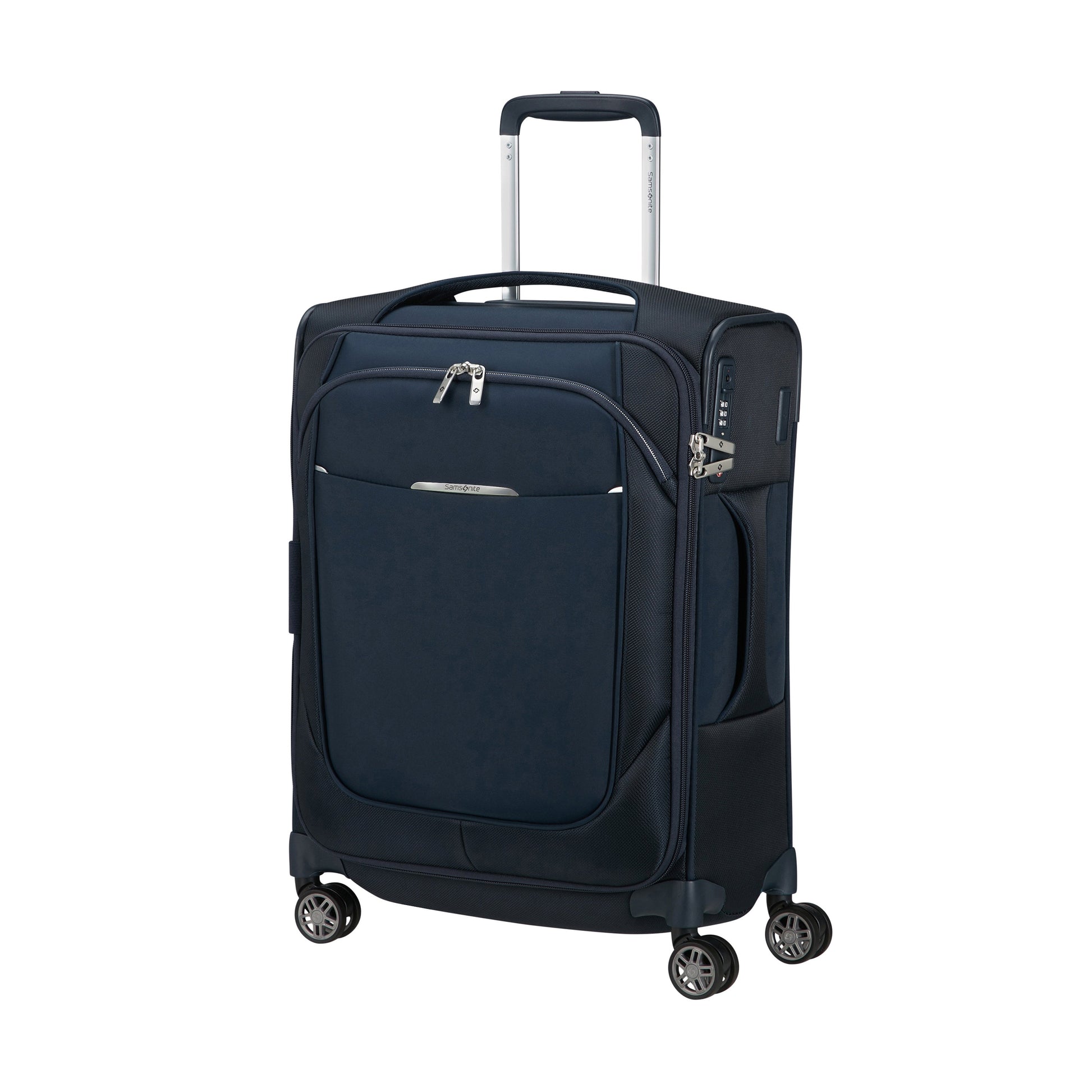 Samsonite Luggage Midnight Blue Samsonite Re-Lite Spinner Expandable Carry-On Luggage