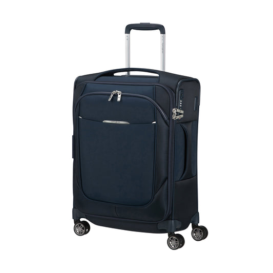 Samsonite Luggage Midnight Blue Samsonite Re-Lite Spinner Expandable Carry-On Luggage