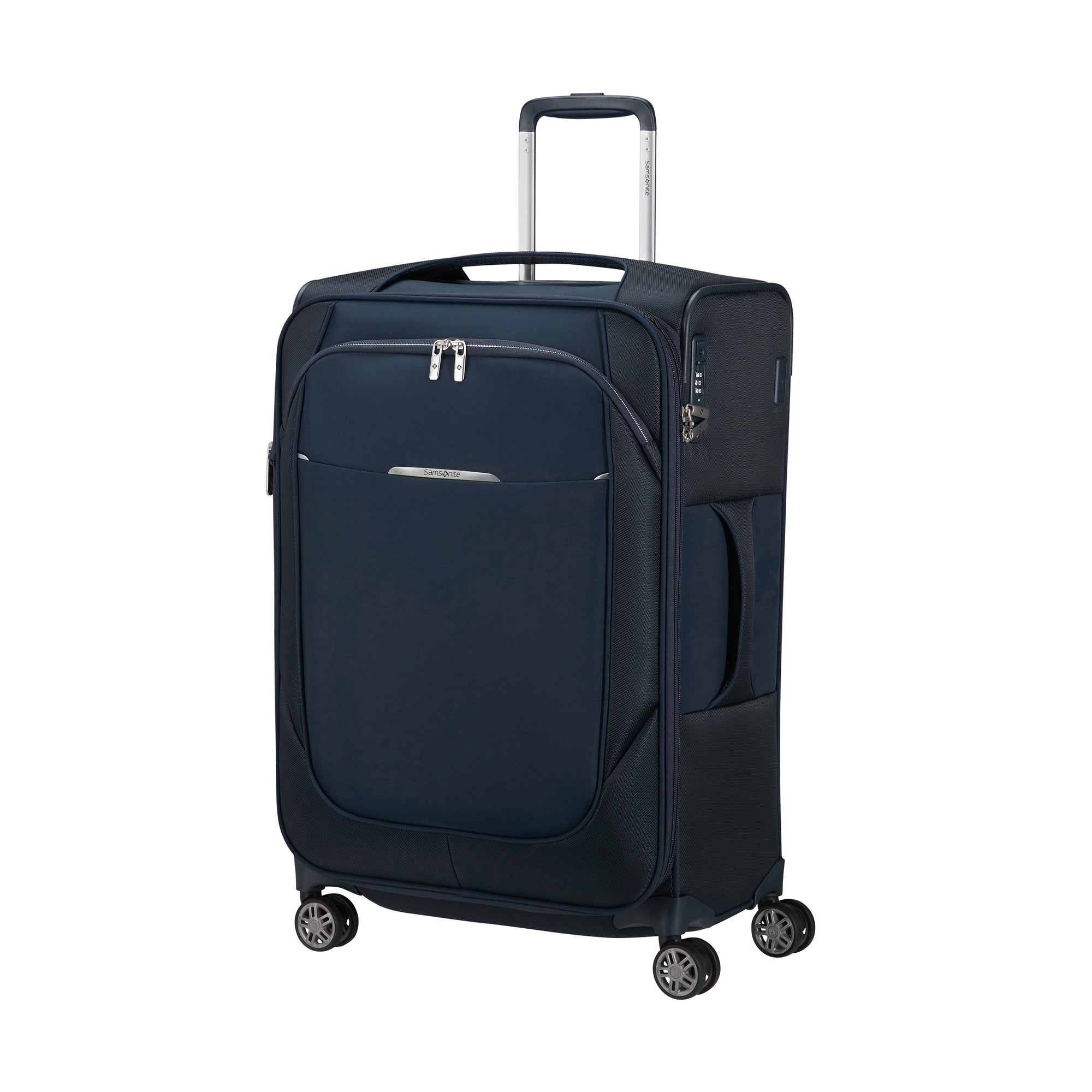 Samsonite Luggage Midnight Blue Samsonite Re-Lite Spinner Expandable Medium Luggage