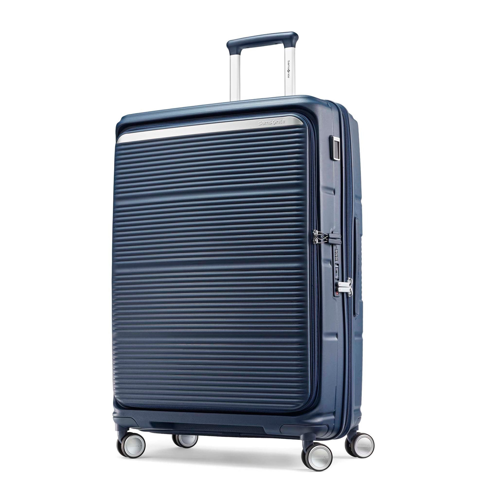 Samsonite Luggage Midnight Navy Samsonite Paralux Hardside Expandable Spinner Large Luggage