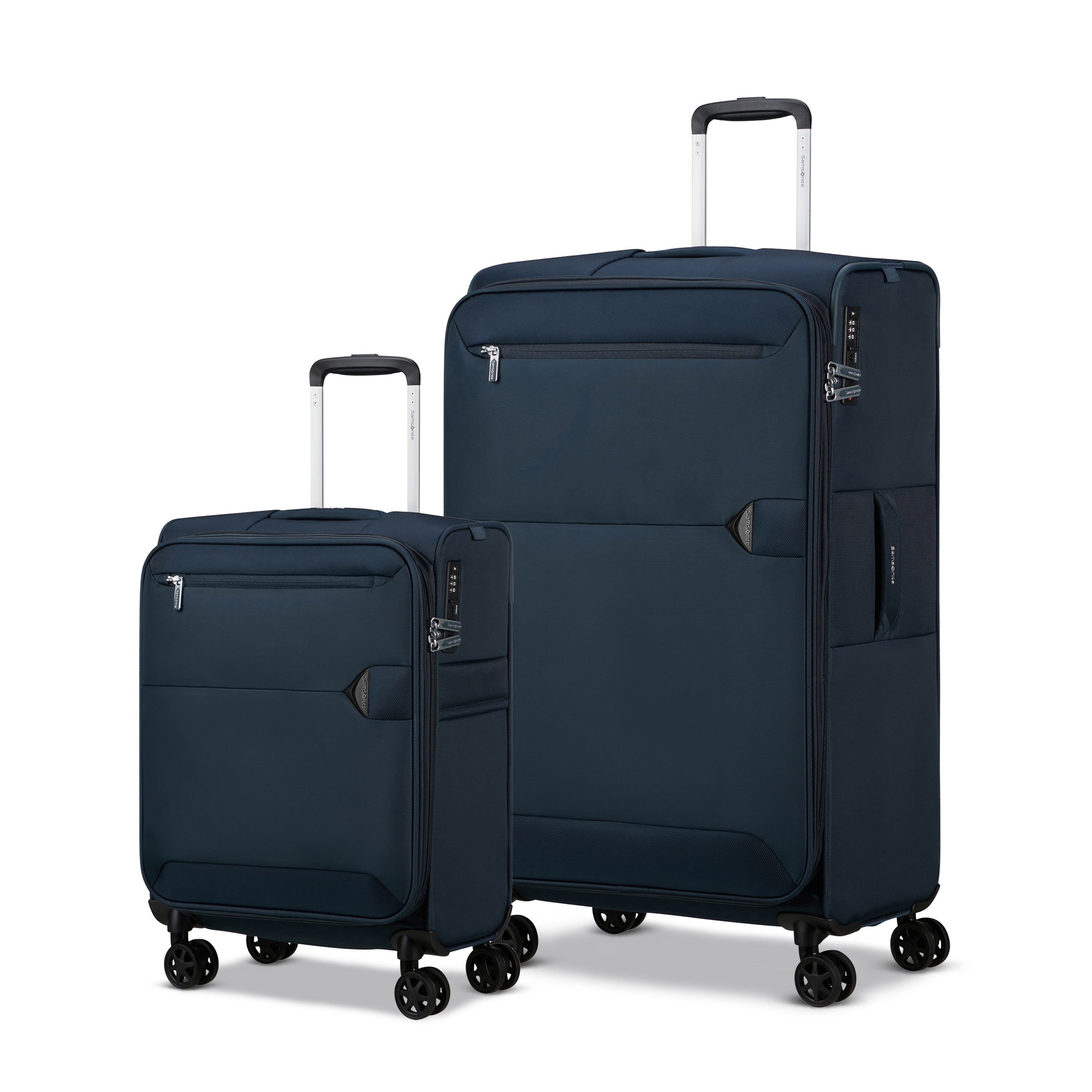 Samsonite Luggage Navy Blue Samsonite Urbify 2-Piece Expandable Spinner Luggage Set (CO/L)