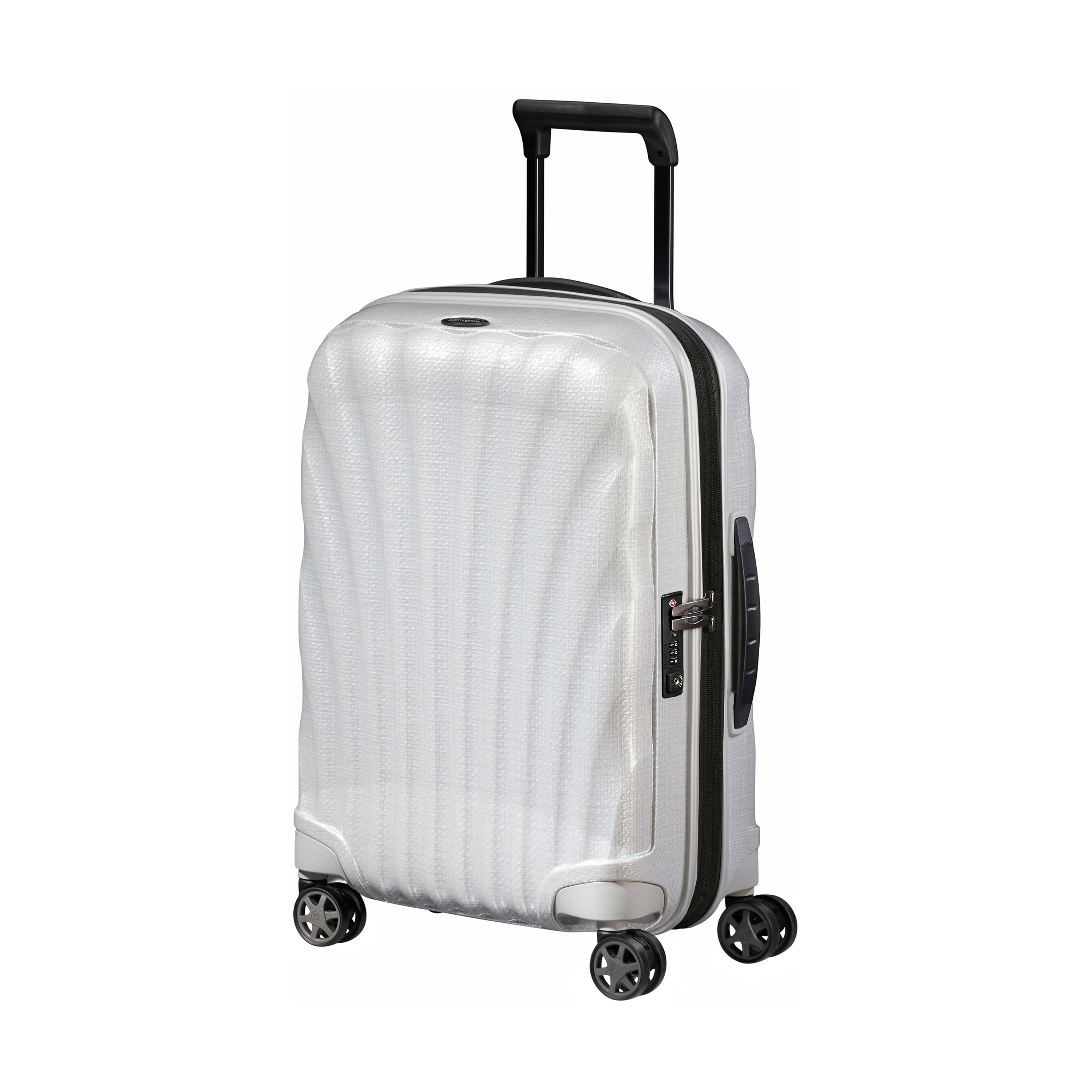 Samsonite Luggage Off-White Samsonite C-Lite Expandable Spinner Carry-On Luggage
