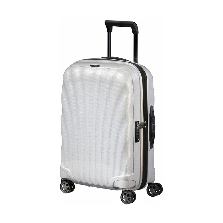 Samsonite Luggage Off-White Samsonite C-Lite Expandable Spinner Carry-On Luggage