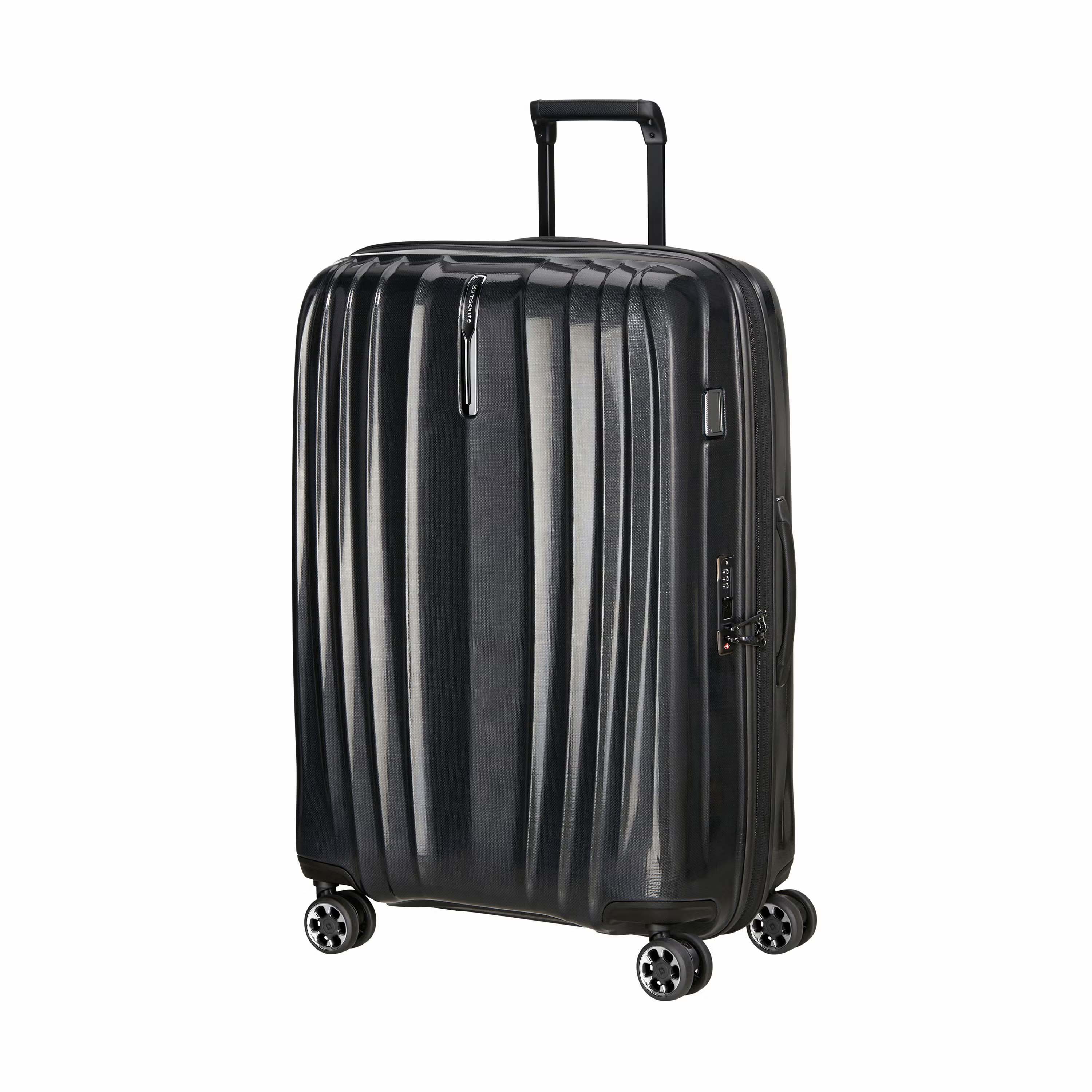Samsonite Luggage Onyx Black Samsonite Nexis Spinner Large Luggage (28)