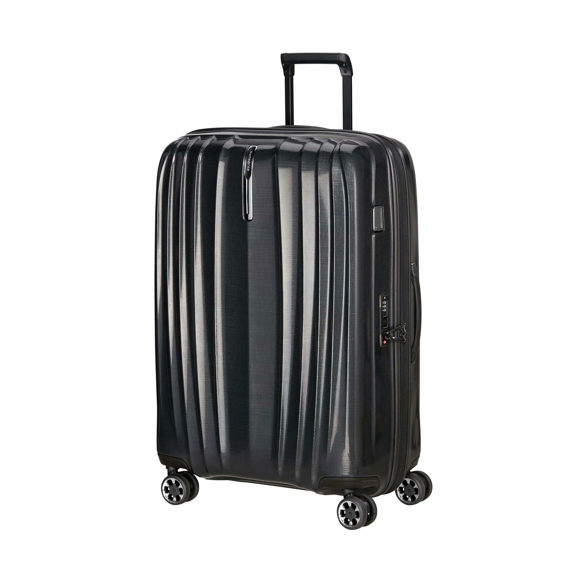 Samsonite Luggage Onyx Black Samsonite Nexis Spinner Large Luggage (28)