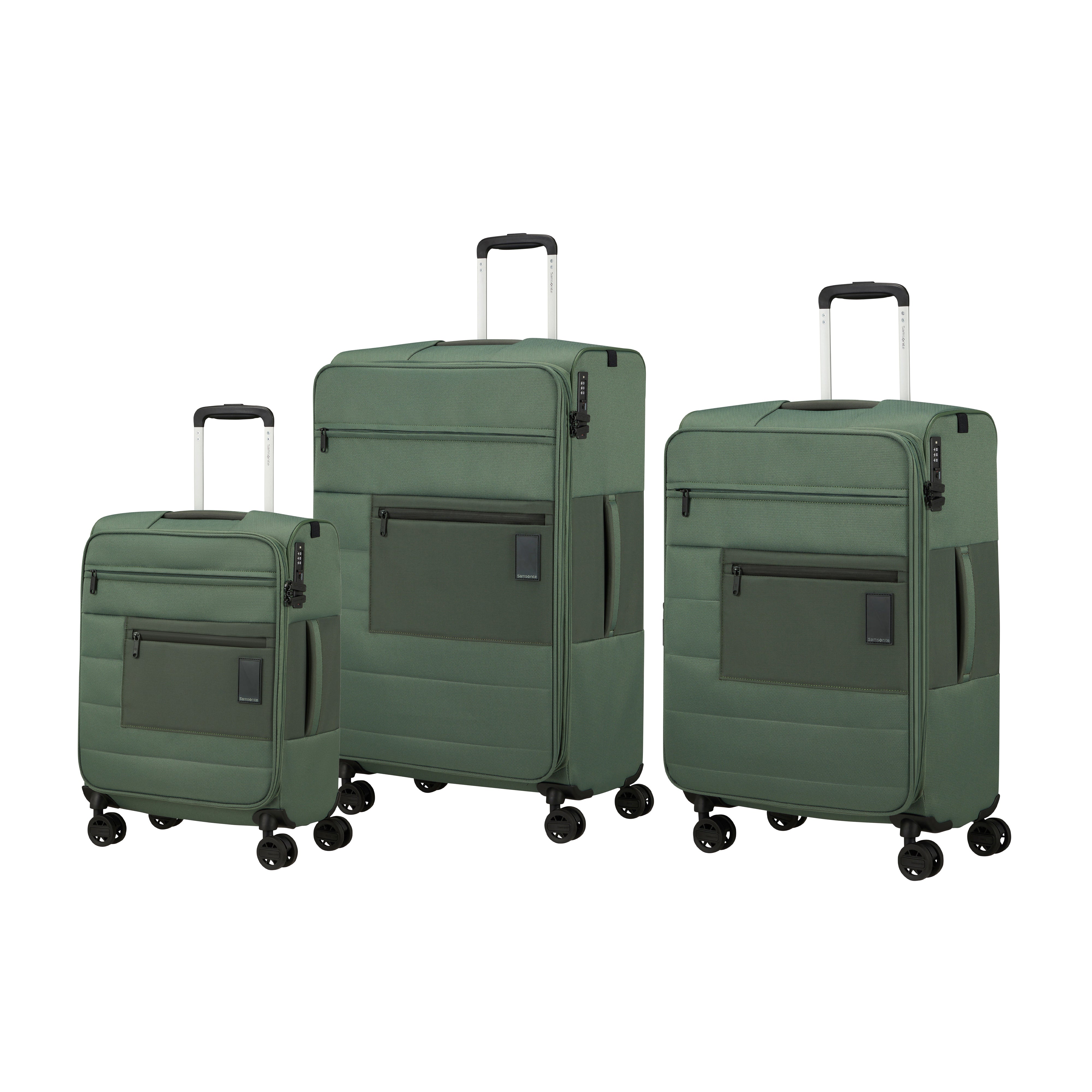 Samsonite Luggage Pistachio Green Samsonite Vaycay 3-Piece Spinner Luggage Set