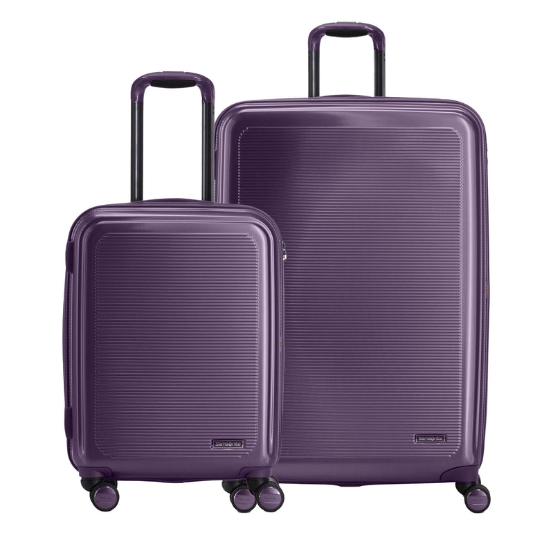 Samsonite Luggage Purple Samsonite Kenya Spinner 2-Piece Luggage Set (Carry-On & Large)