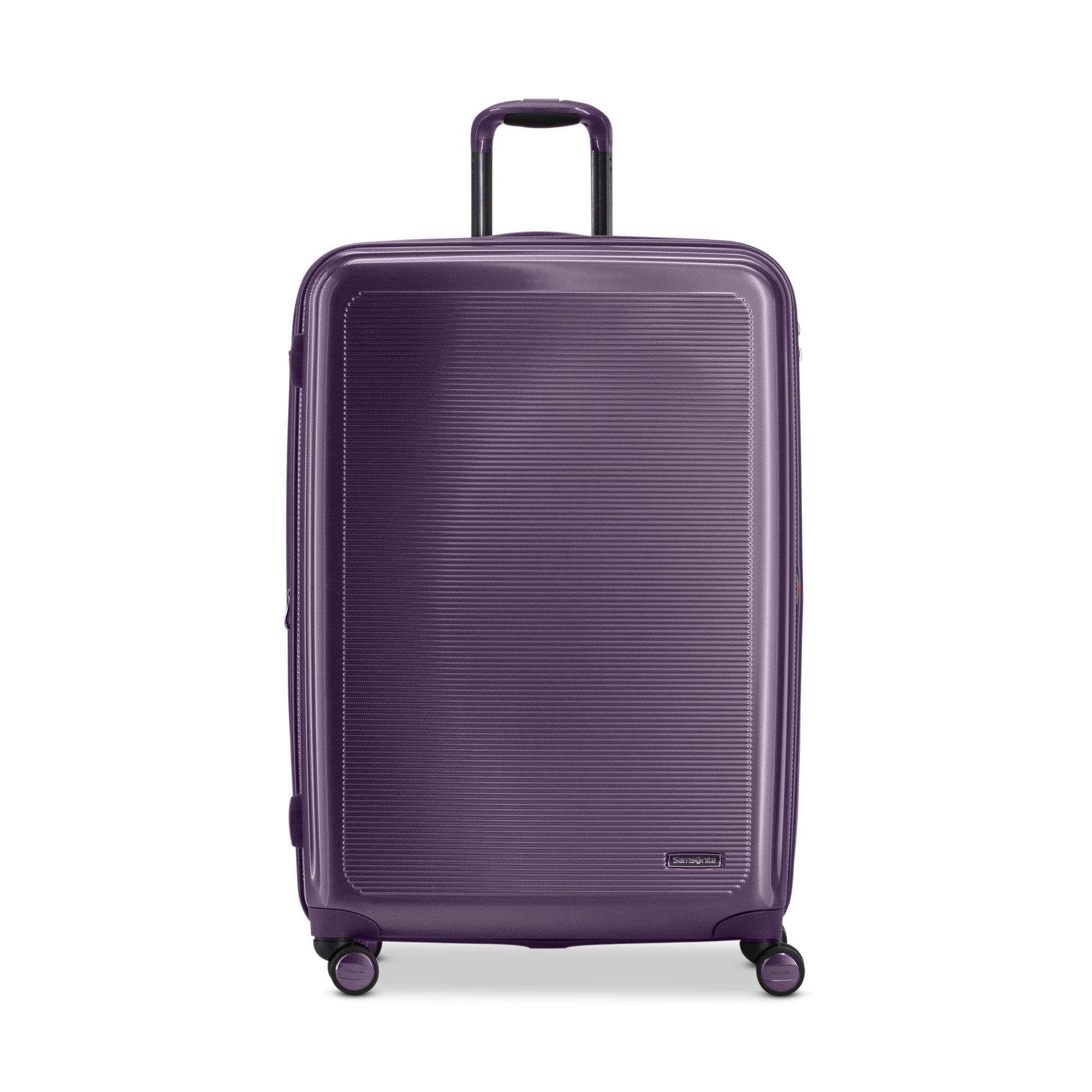 Samsonite Luggage Purple Samsonite Kenya Spinner Expandable Large Luggage