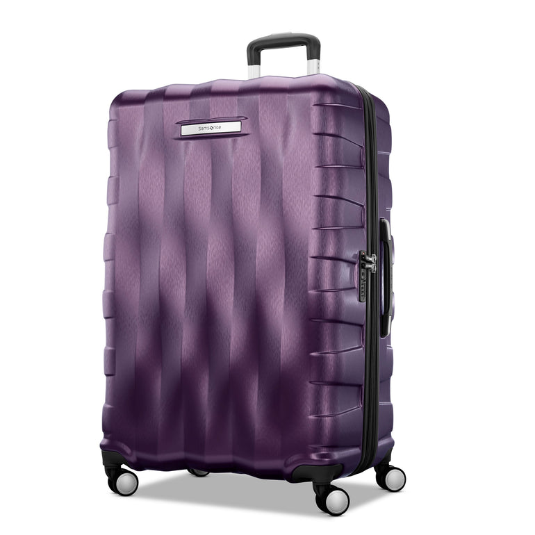 Samsonite Luggage Purple Samsonite Ziplite 6 Spinner Large Expandable Luggage